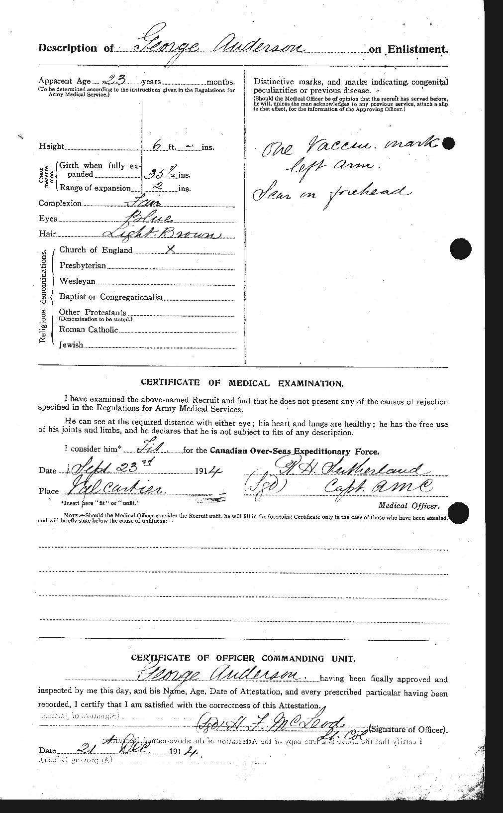 Personnel Records of the First World War - CEF 209757b