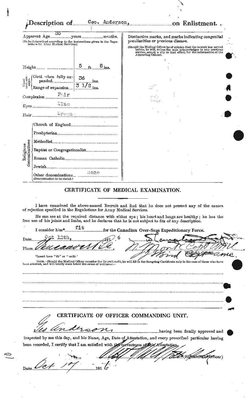 Personnel Records of the First World War - CEF 209781b