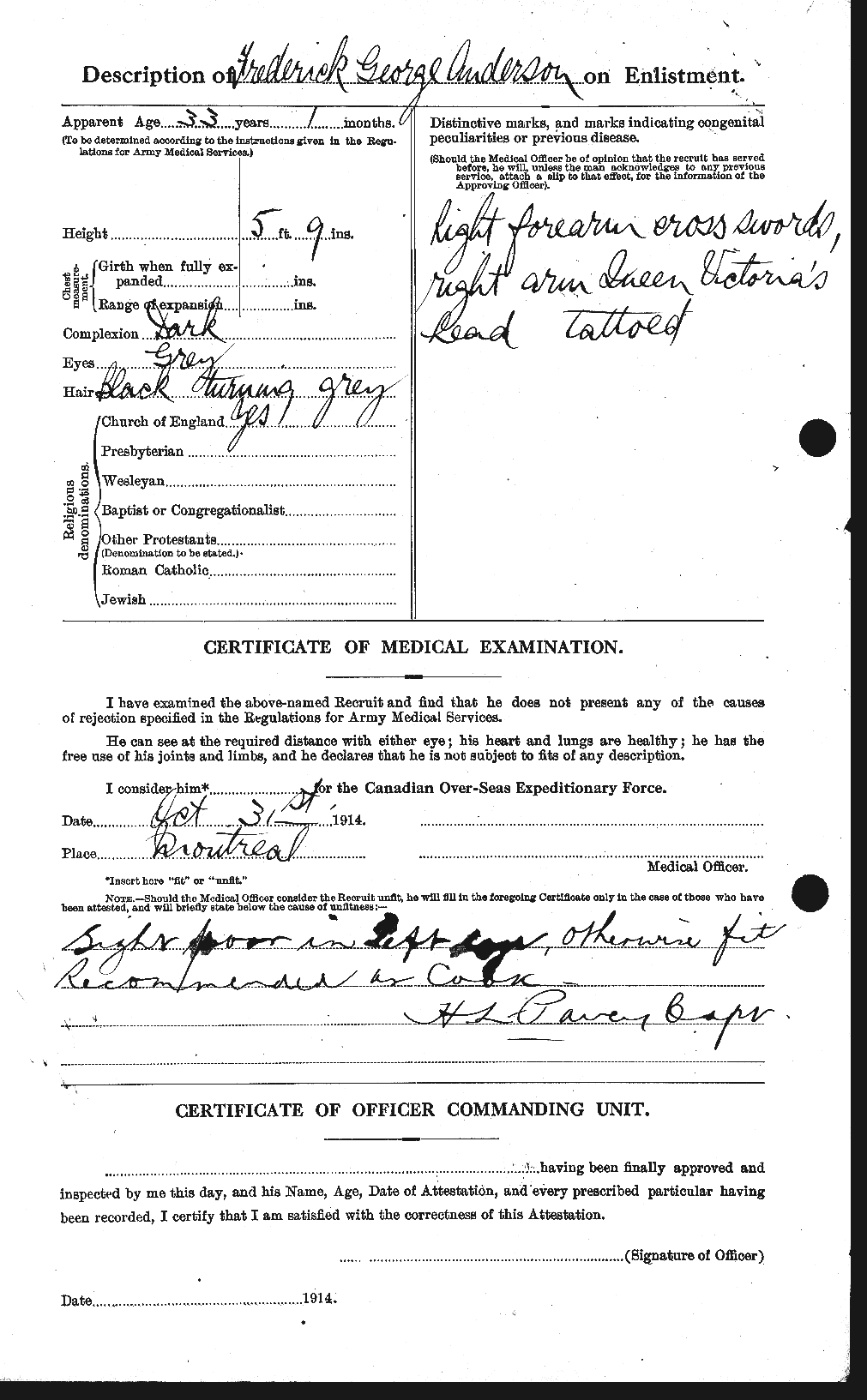 Personnel Records of the First World War - CEF 209816b