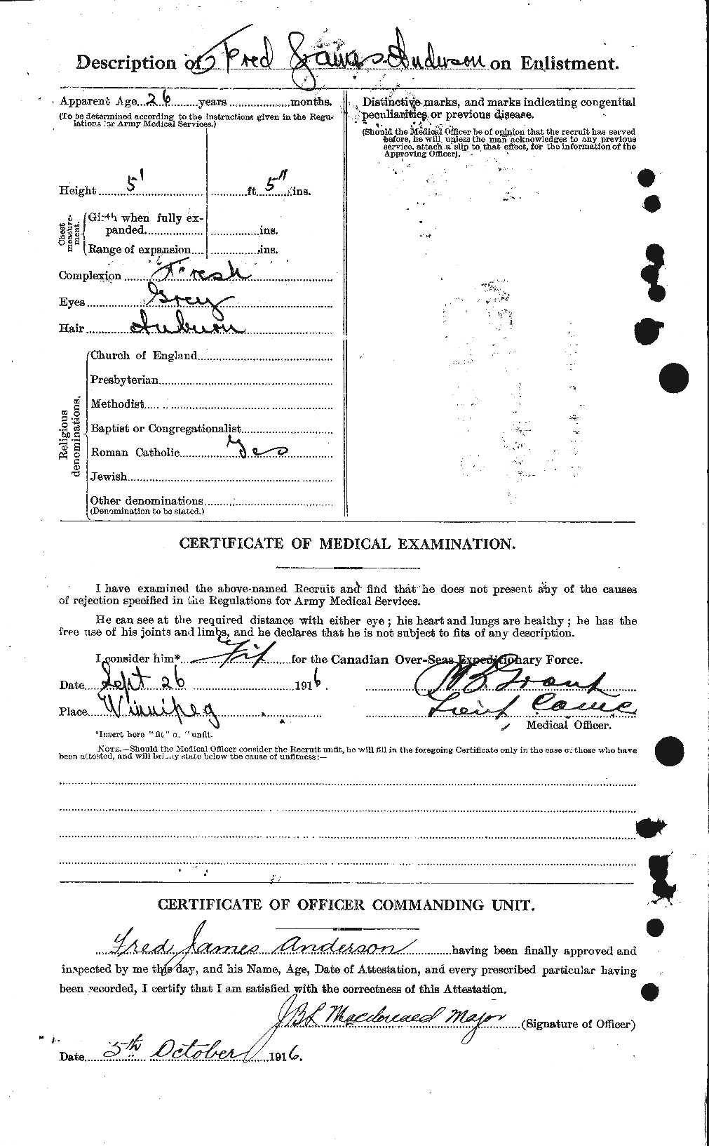 Personnel Records of the First World War - CEF 209832b
