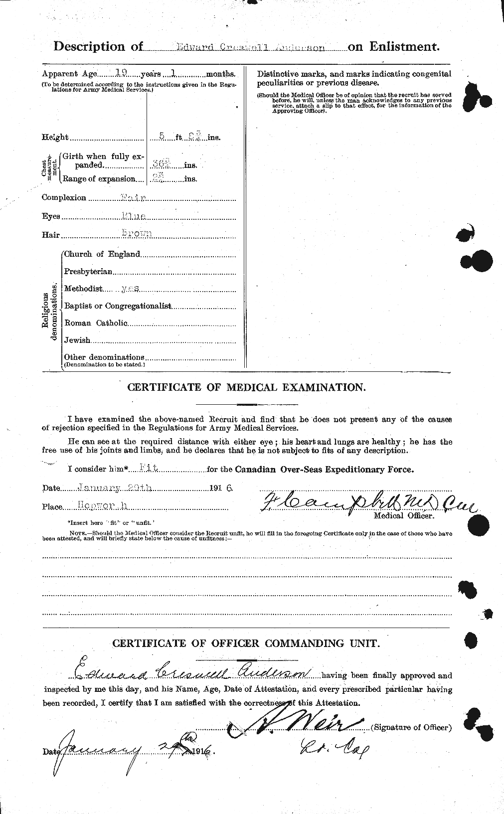 Personnel Records of the First World War - CEF 209939b