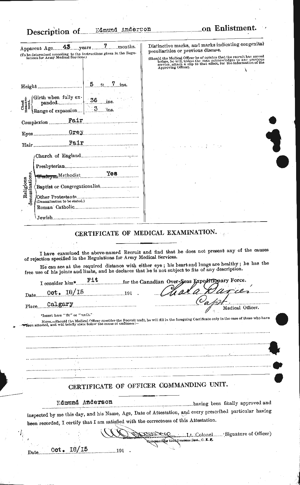 Personnel Records of the First World War - CEF 209955b