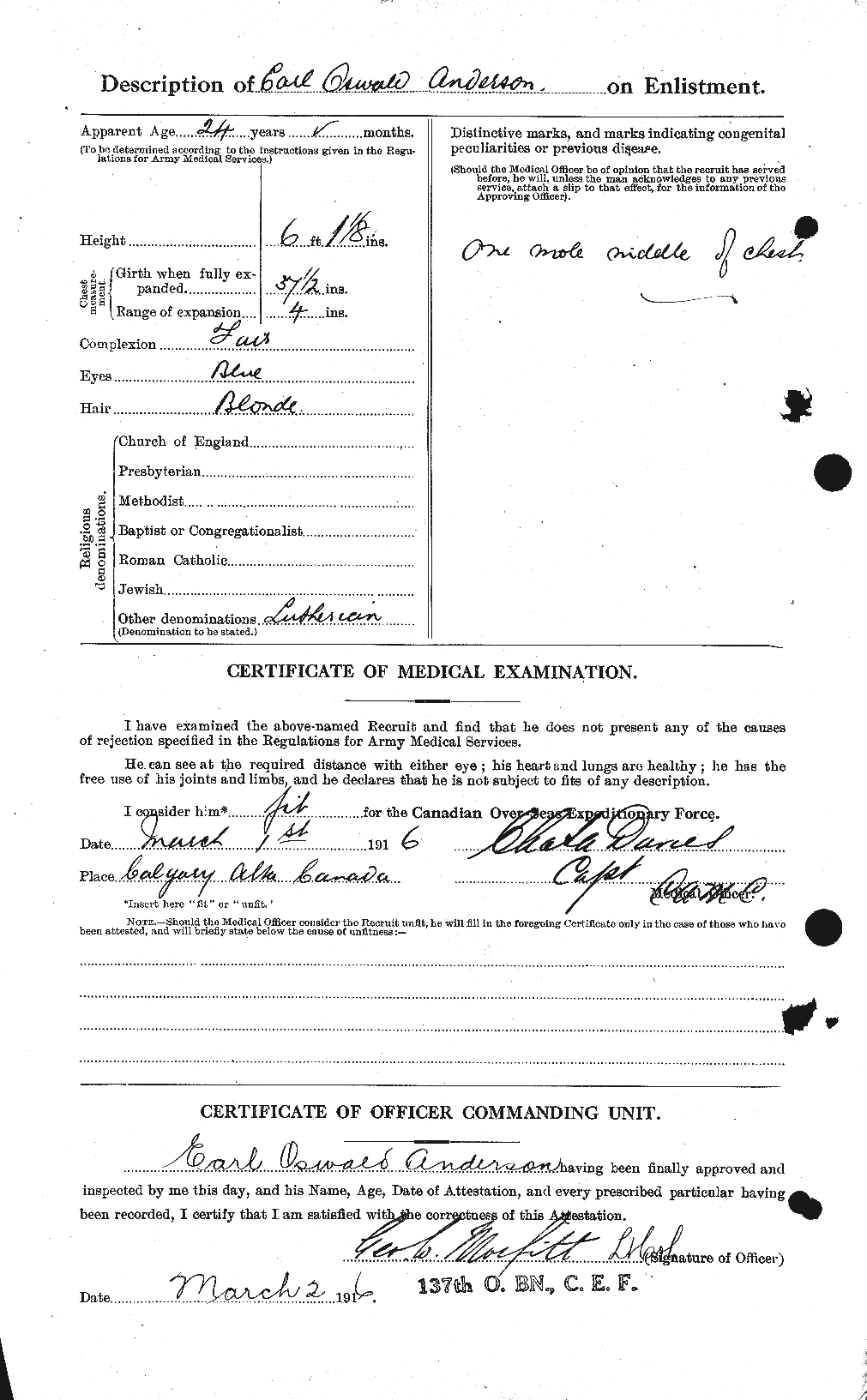 Personnel Records of the First World War - CEF 209965b
