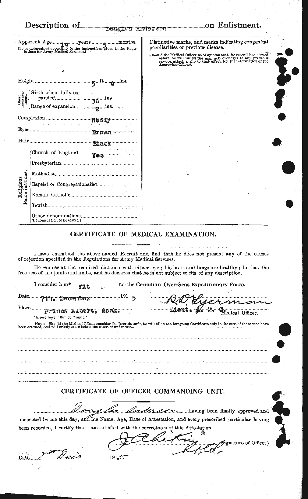 Personnel Records of the First World War - CEF 209976b