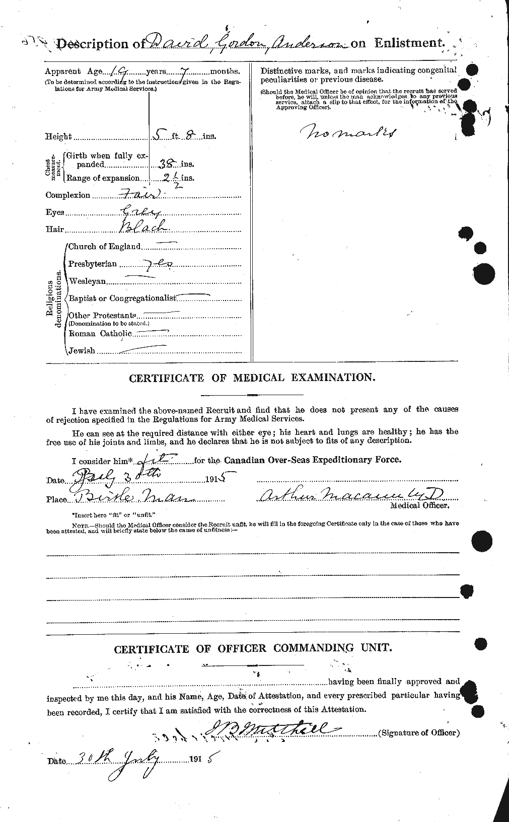 Personnel Records of the First World War - CEF 210012b
