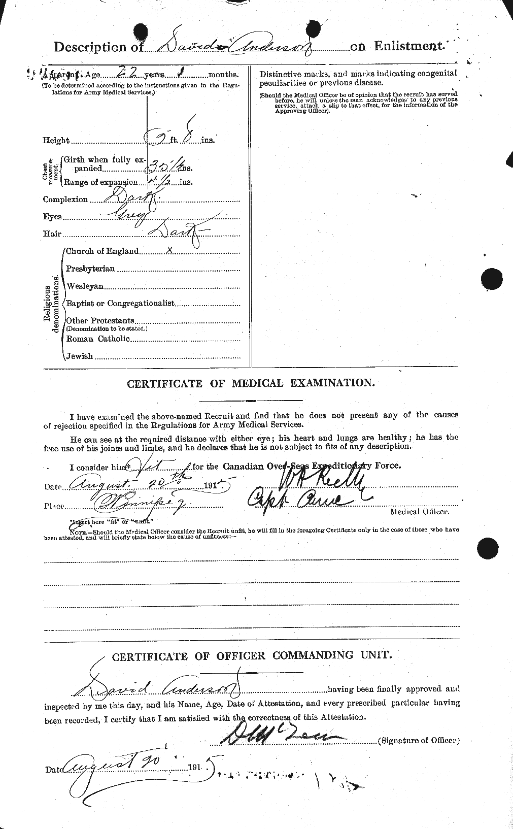 Personnel Records of the First World War - CEF 210024b