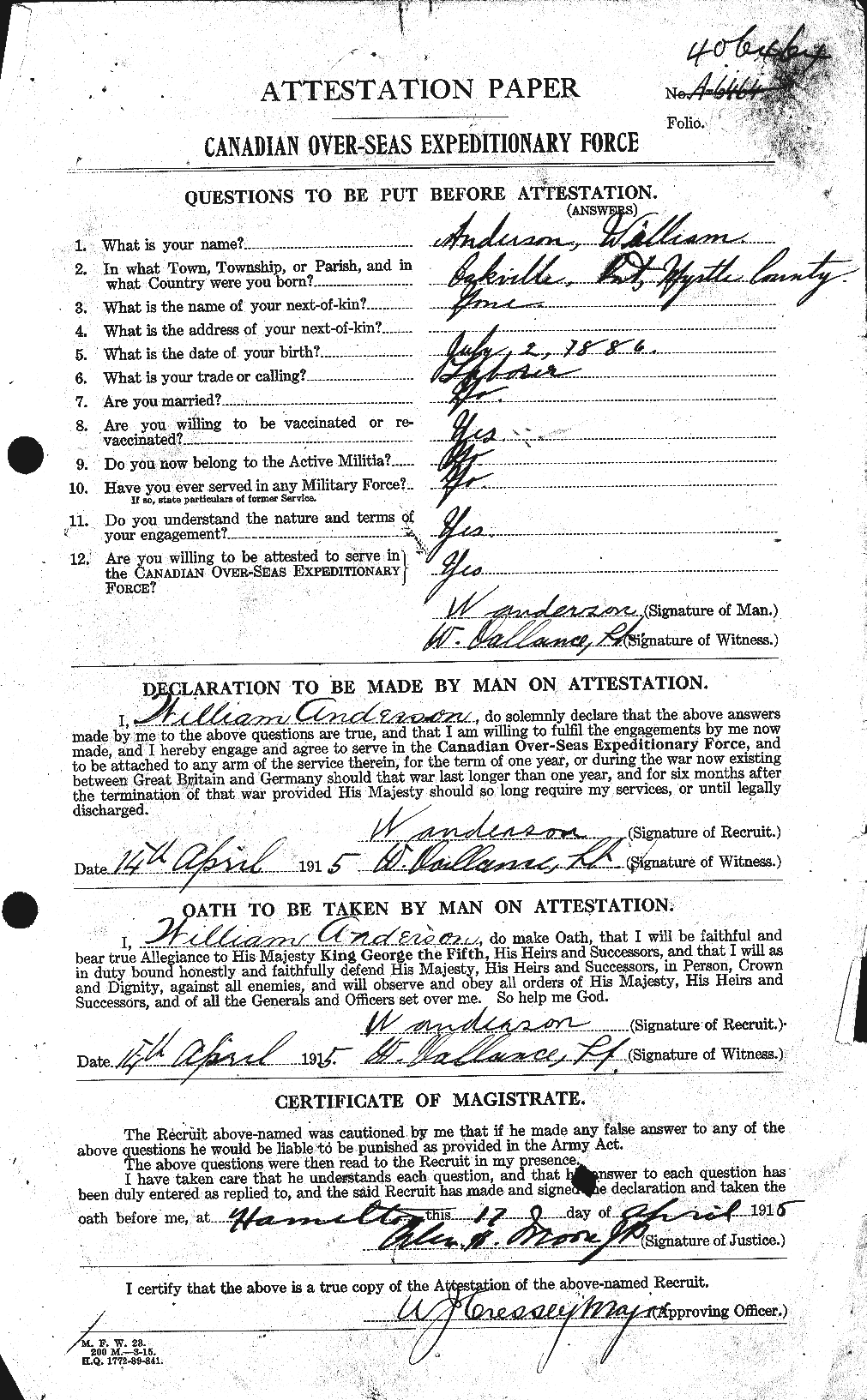 Personnel Records of the First World War - CEF 210753a