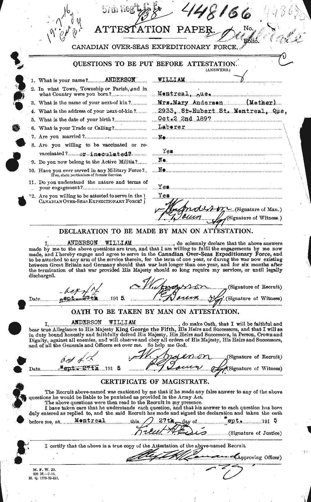 Personnel Records of the First World War - CEF 210759a
