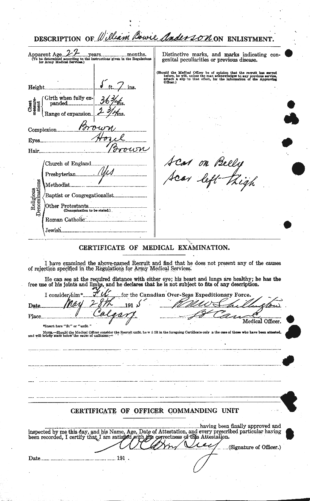 Personnel Records of the First World War - CEF 210778b