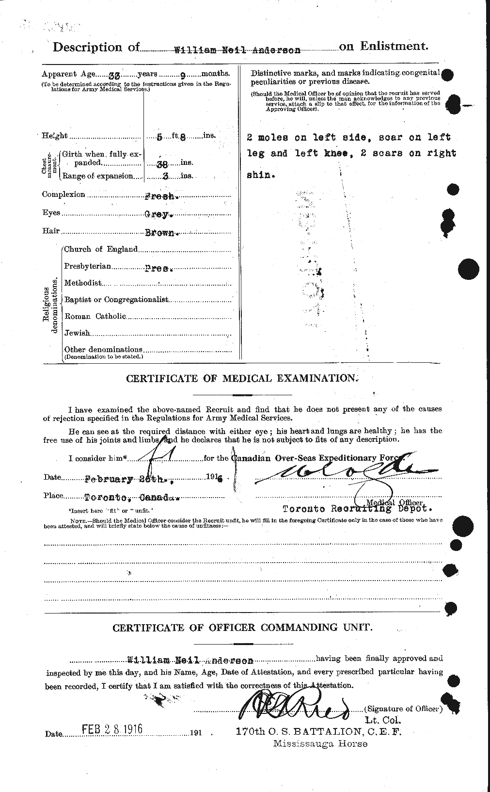 Personnel Records of the First World War - CEF 210837b