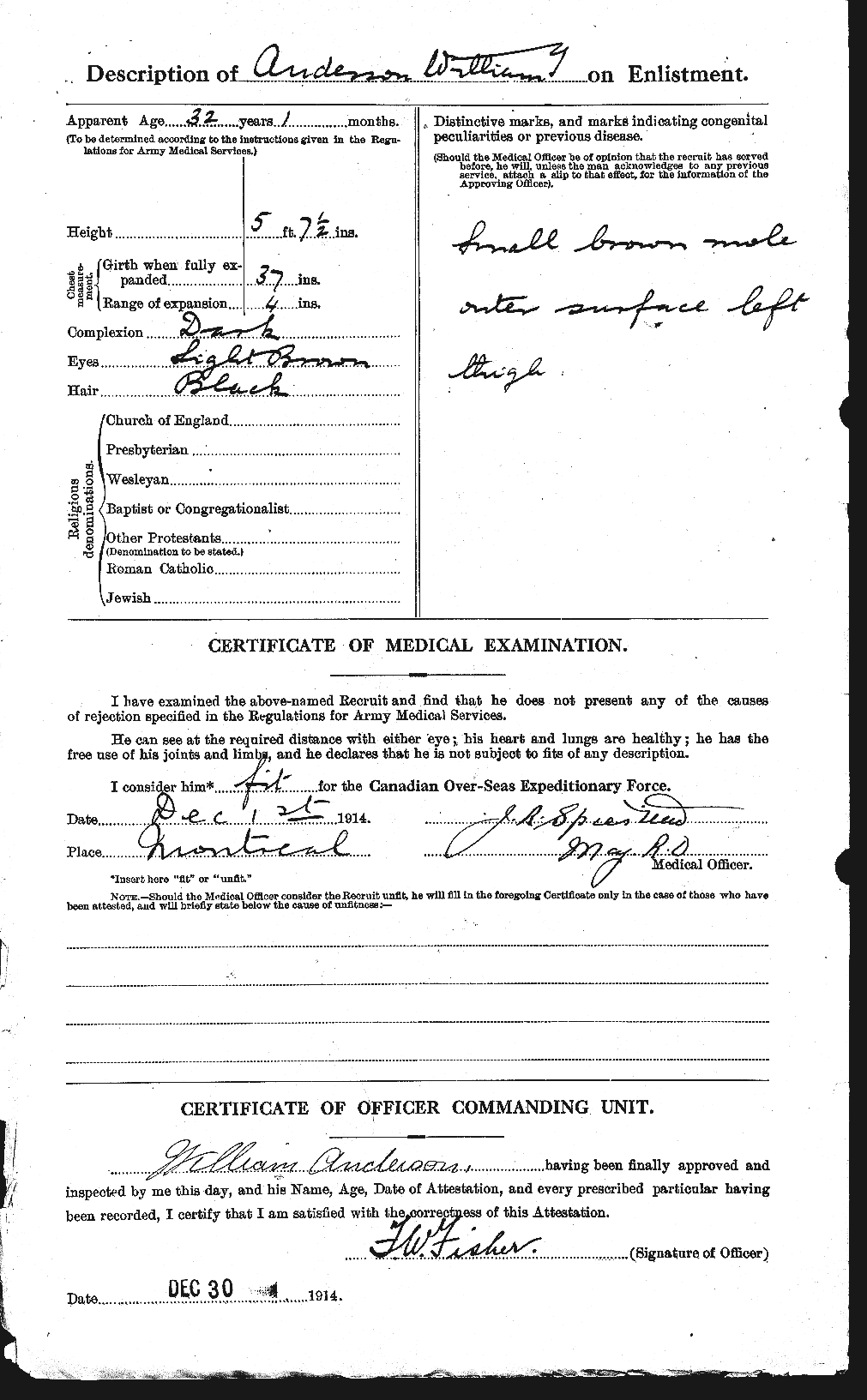Personnel Records of the First World War - CEF 210849b