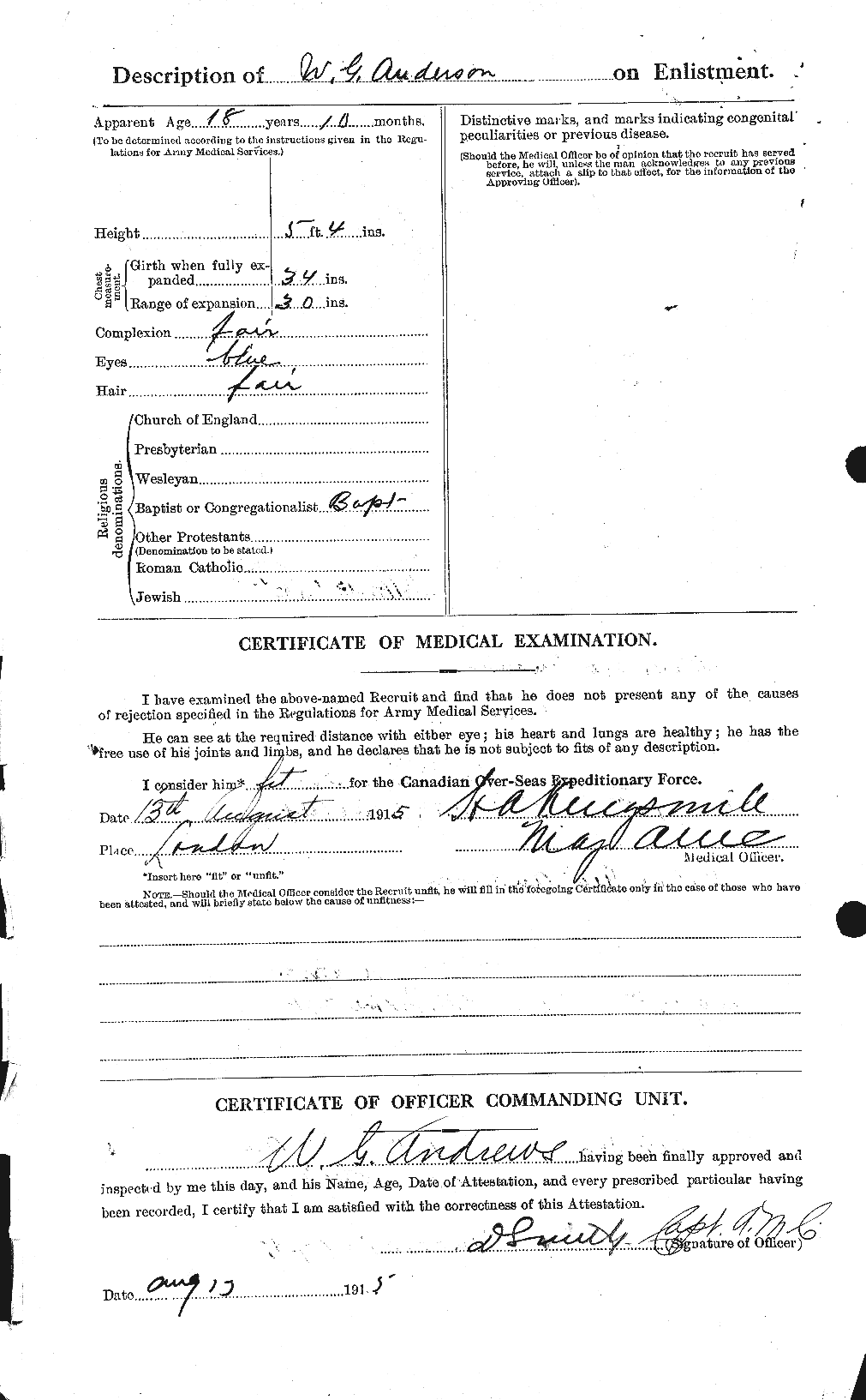Personnel Records of the First World War - CEF 210853b