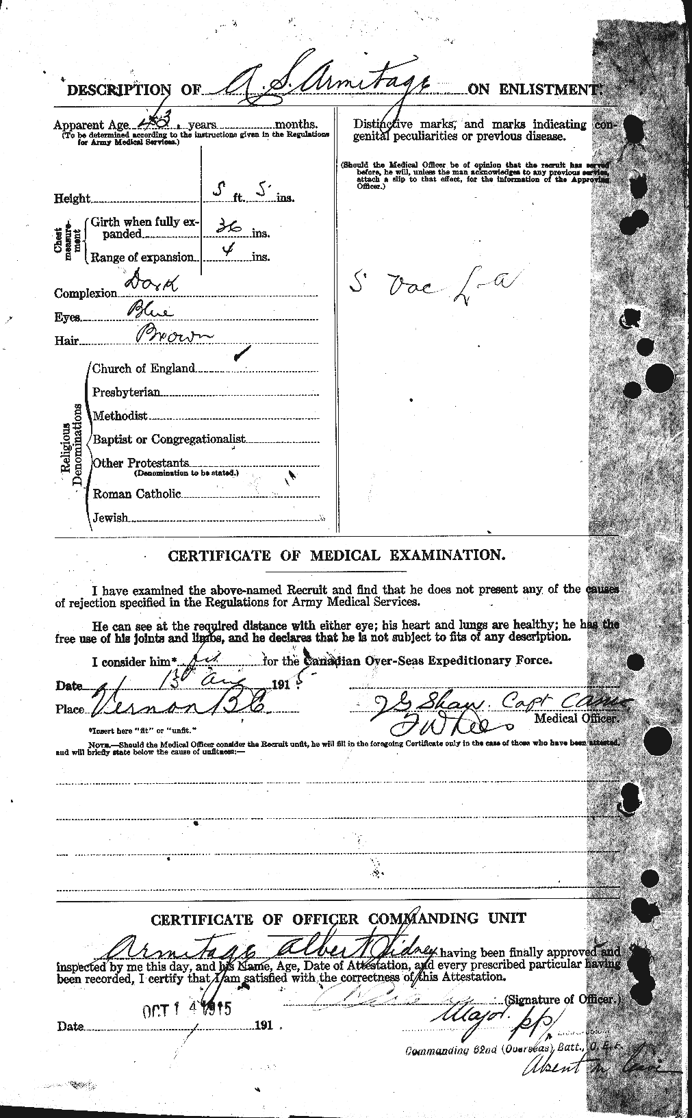 Personnel Records of the First World War - CEF 213449b