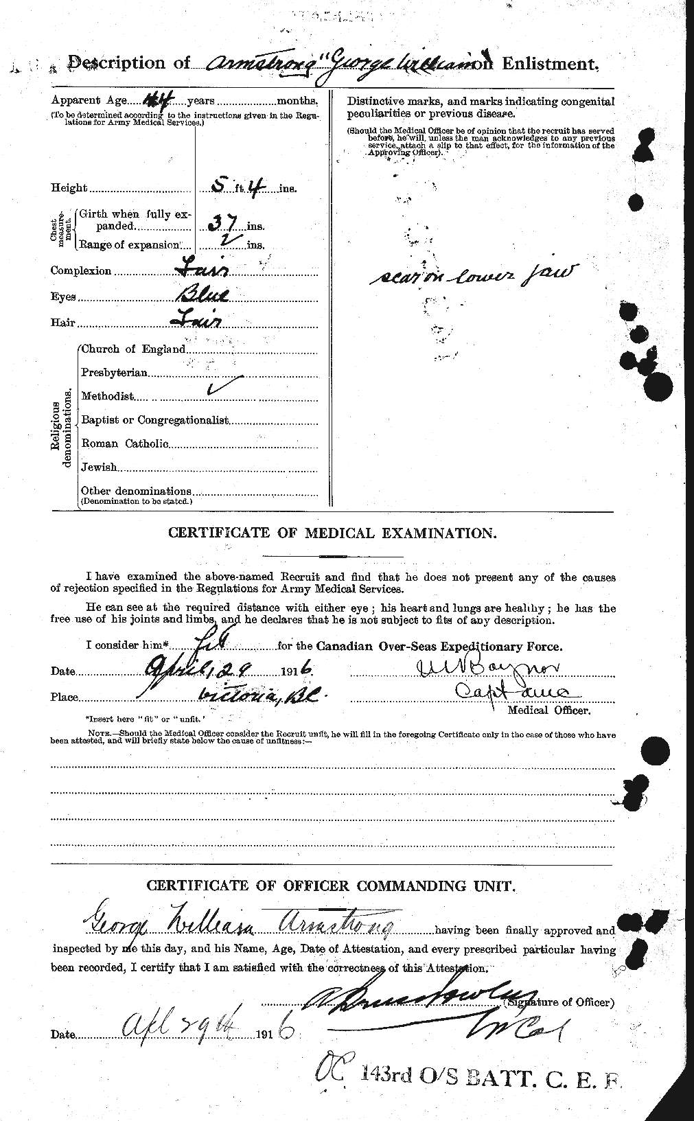 Personnel Records of the First World War - CEF 213703b