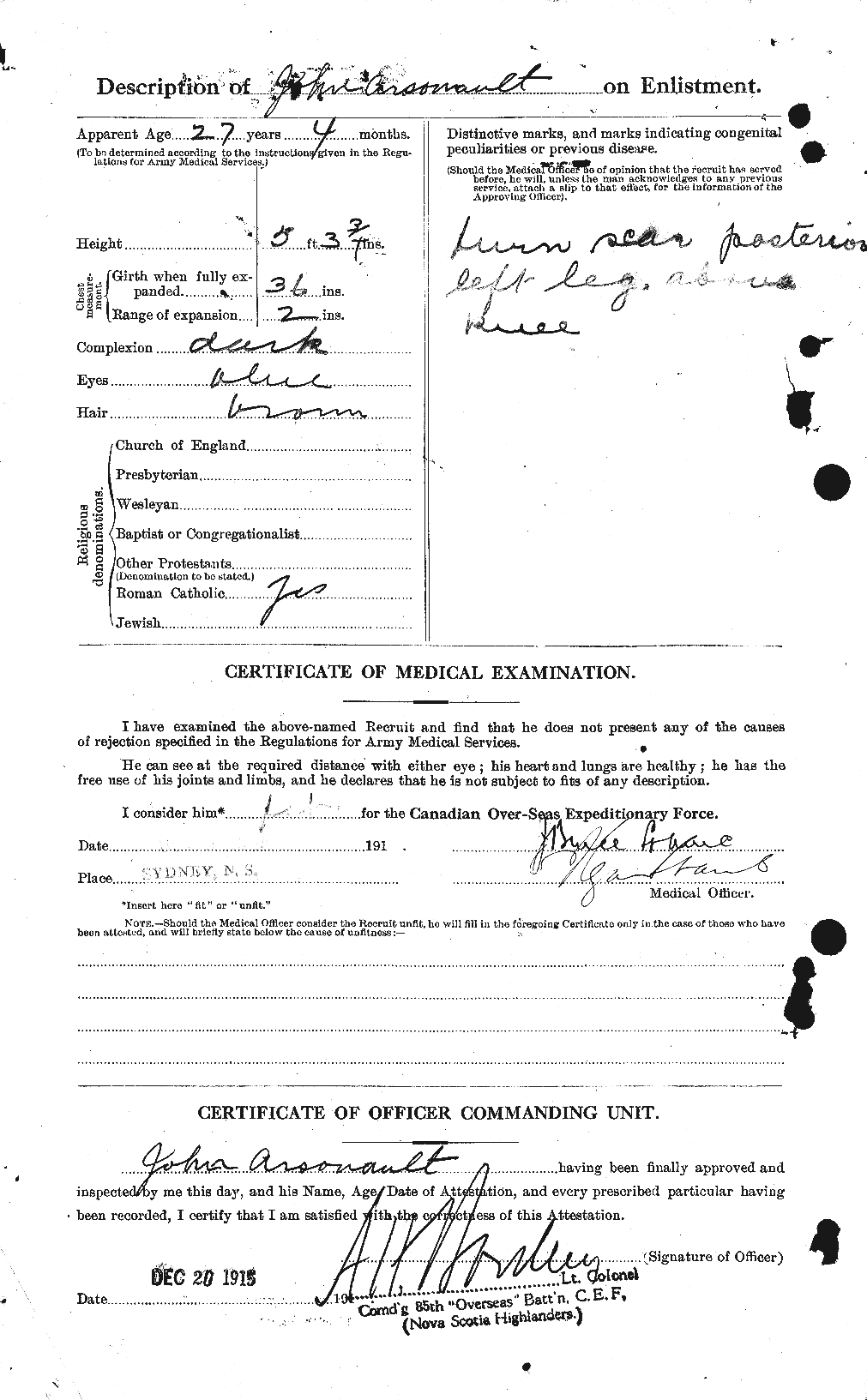 Personnel Records of the First World War - CEF 214132b