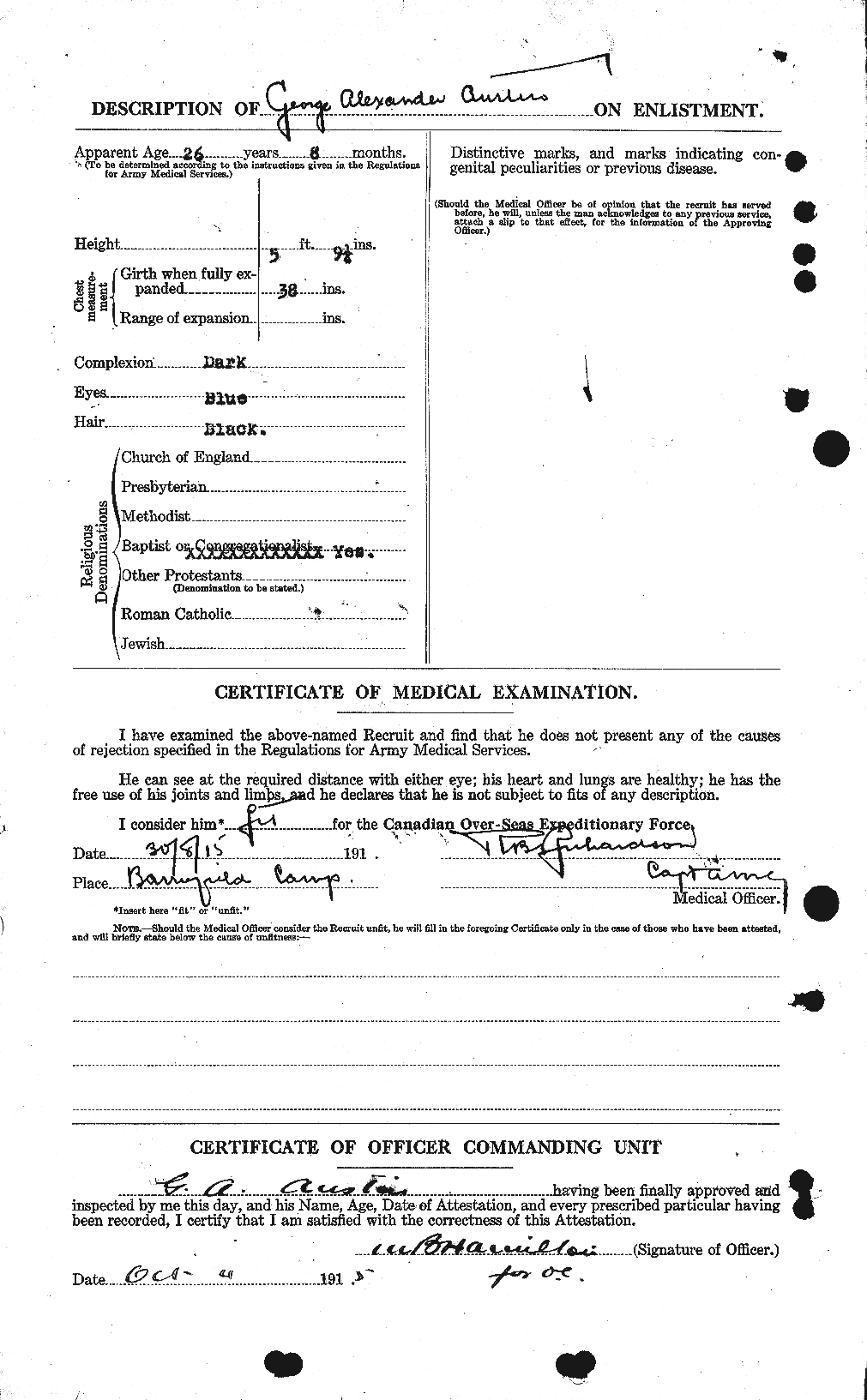 Personnel Records of the First World War - CEF 215385b