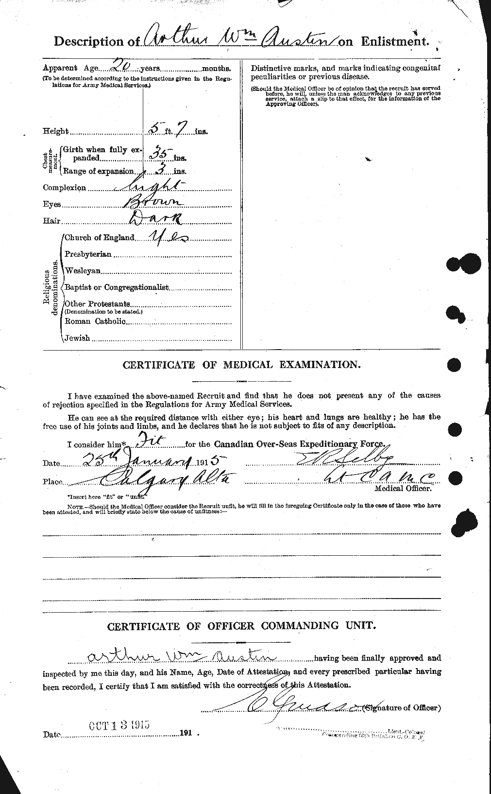 Personnel Records of the First World War - CEF 215453b