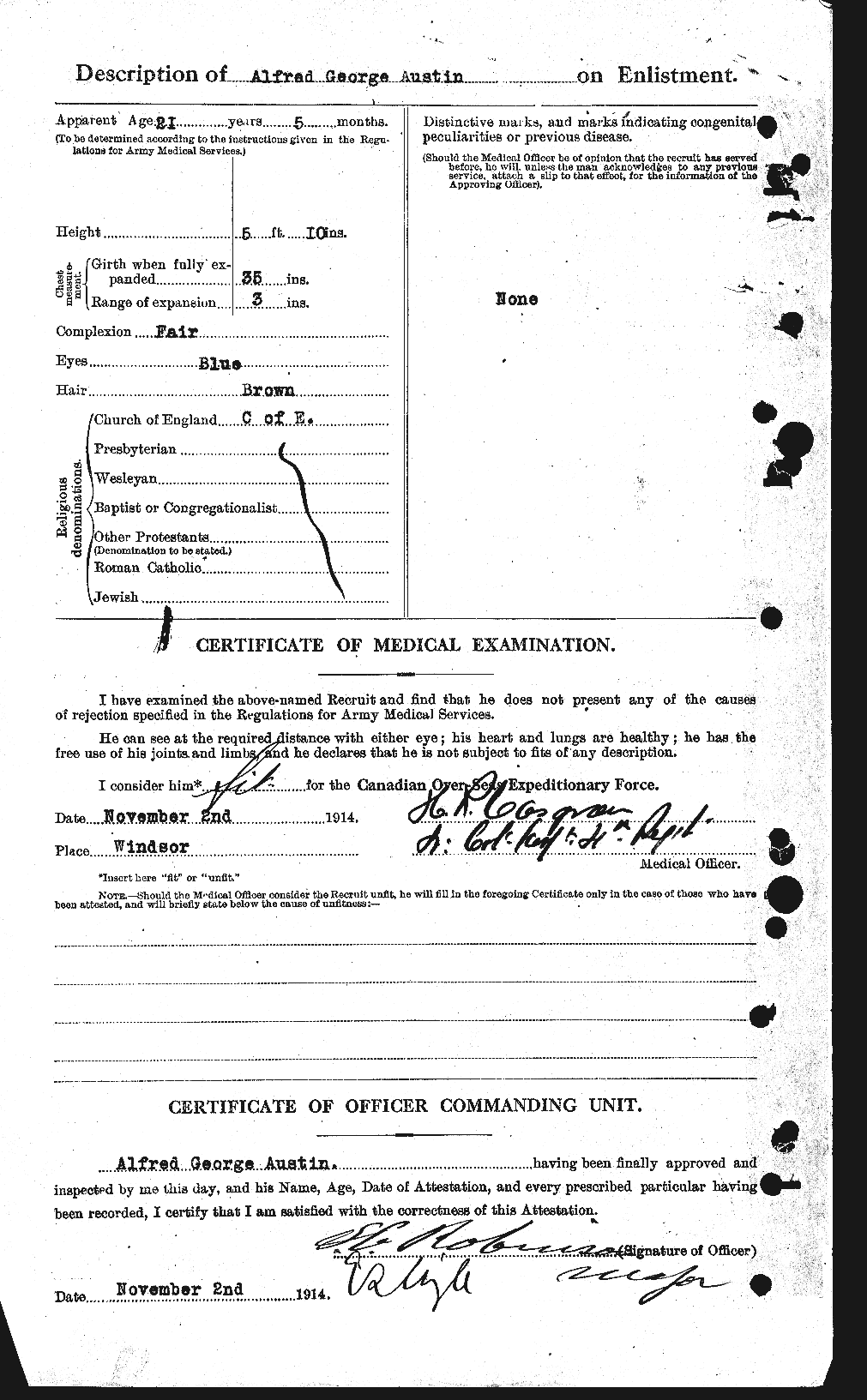 Personnel Records of the First World War - CEF 215471b
