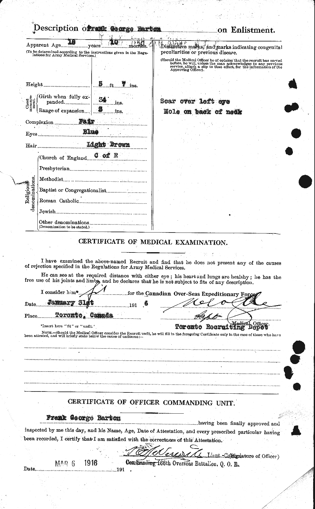 Personnel Records of the First World War - CEF 221673b