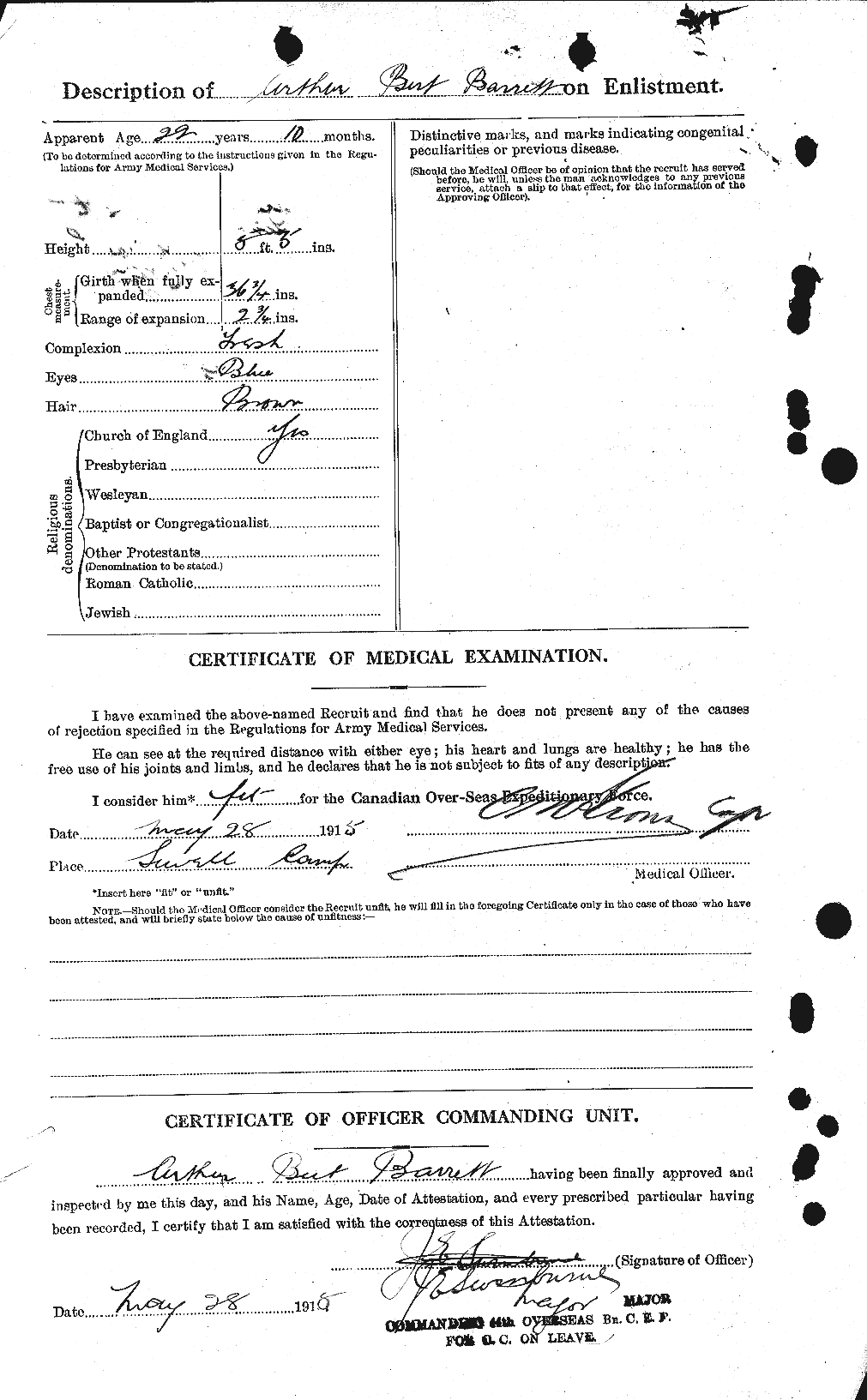 Personnel Records of the First World War - CEF 222247b