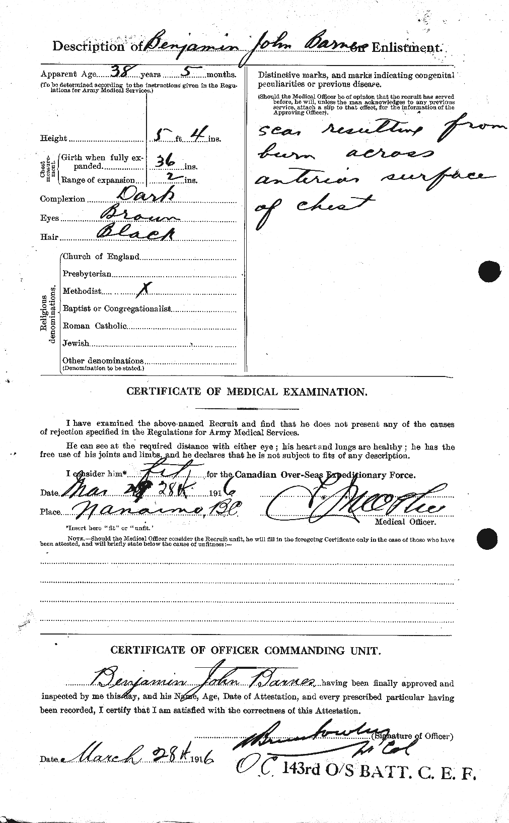 Personnel Records of the First World War - CEF 222642b