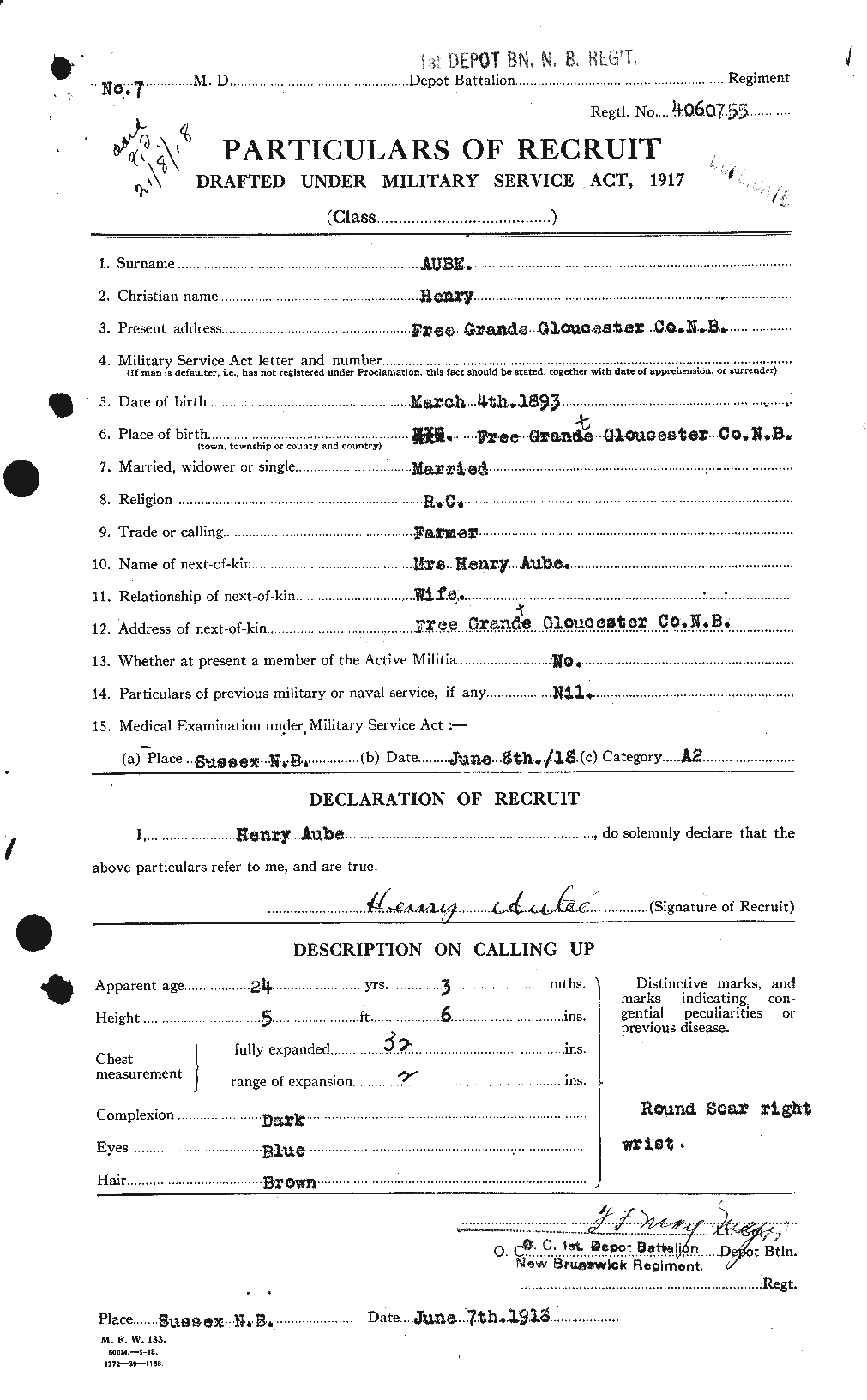 Personnel Records of the First World War - CEF 223929a