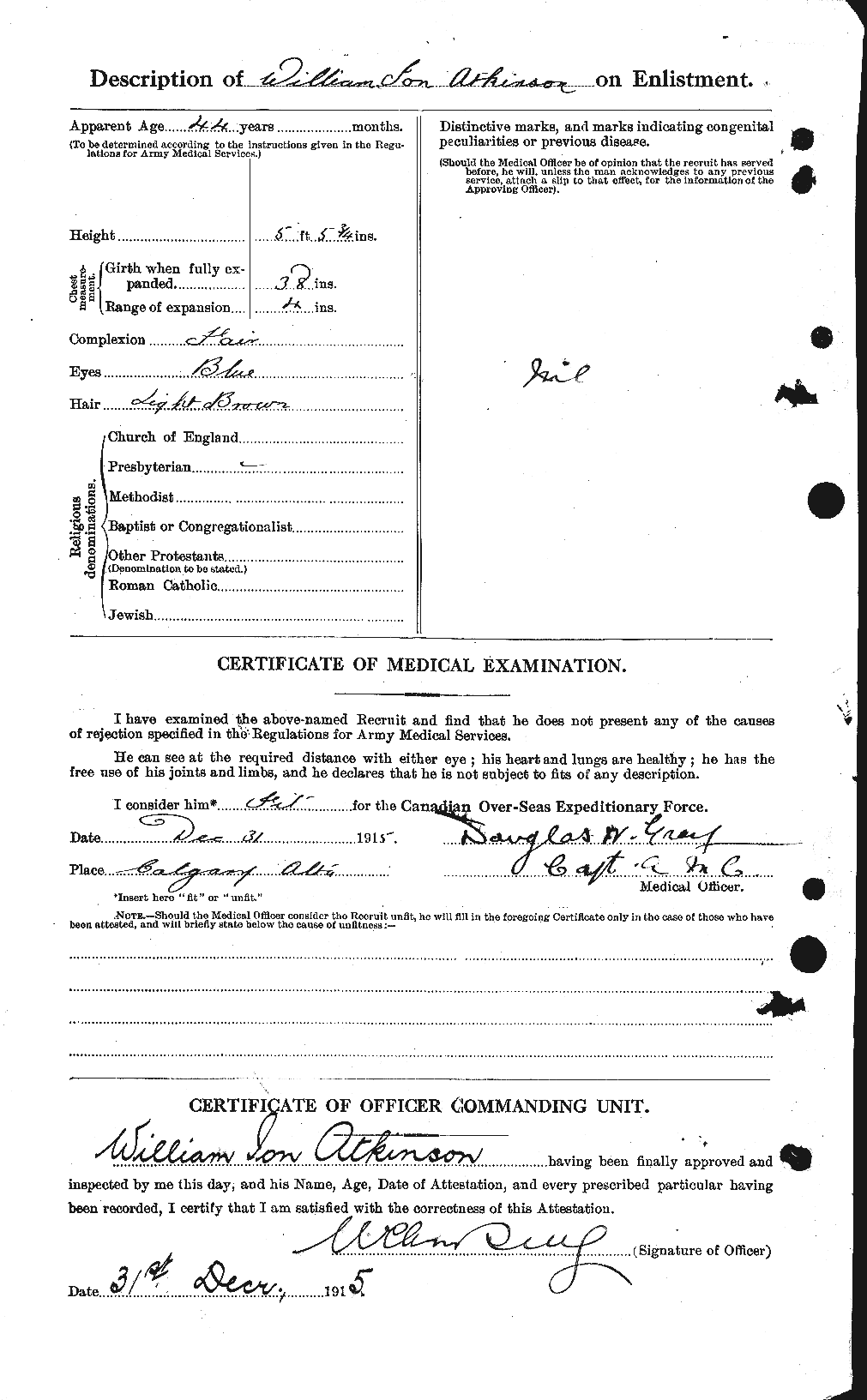 Personnel Records of the First World War - CEF 224173b