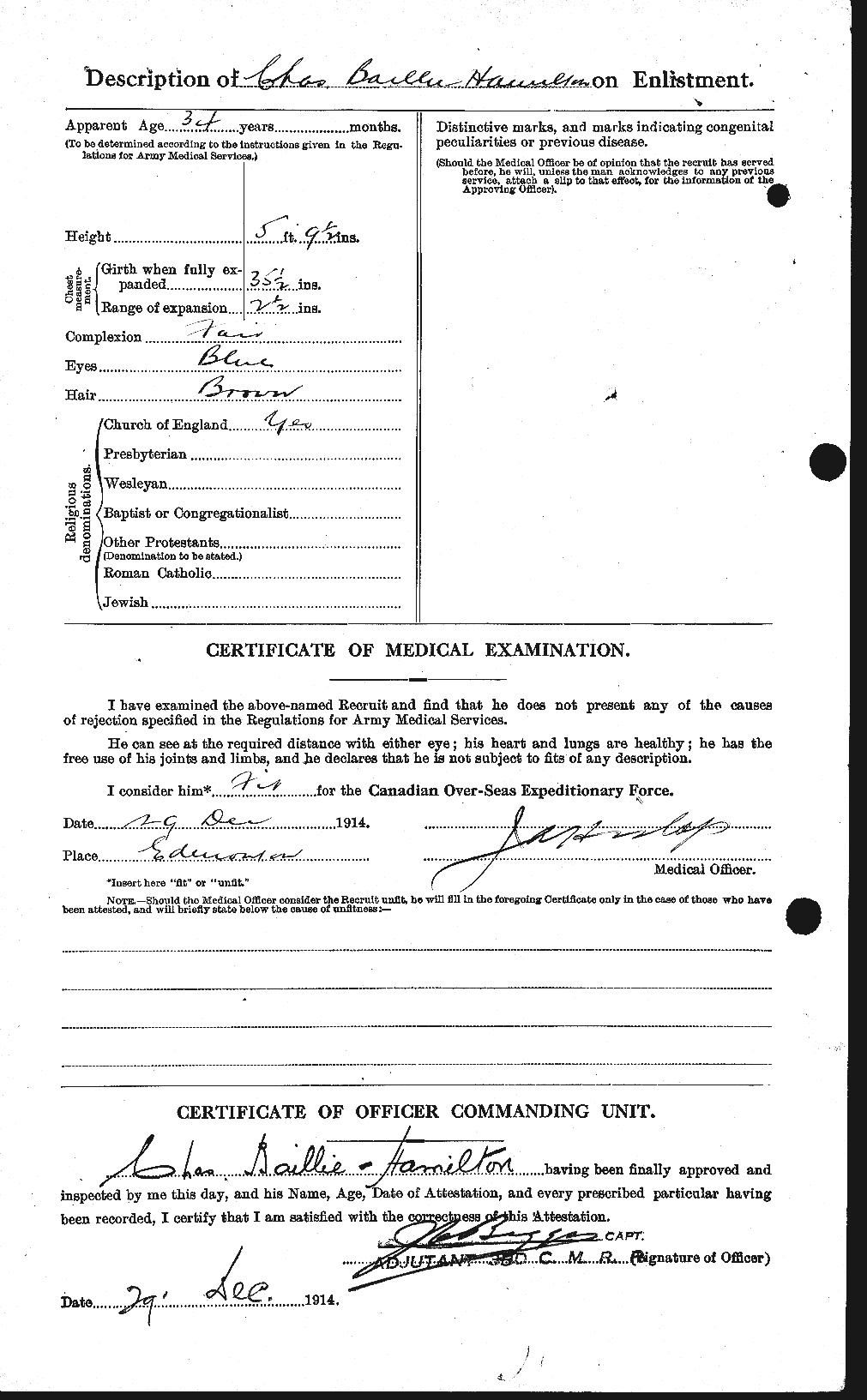 Personnel Records of the First World War - CEF 226265b