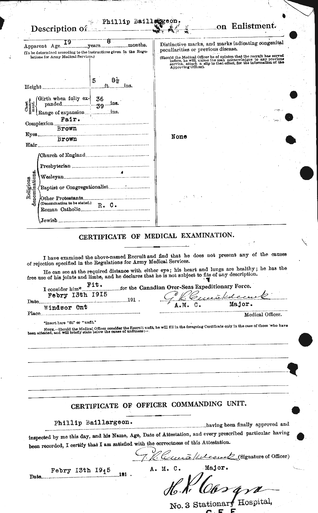 Personnel Records of the First World War - CEF 226283b