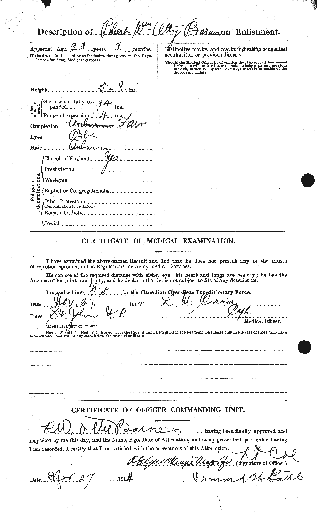 Personnel Records of the First World War - CEF 227372b