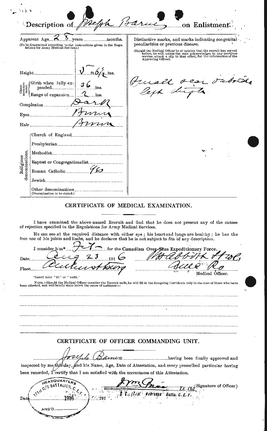 Personnel Records of the First World War - CEF 227428b
