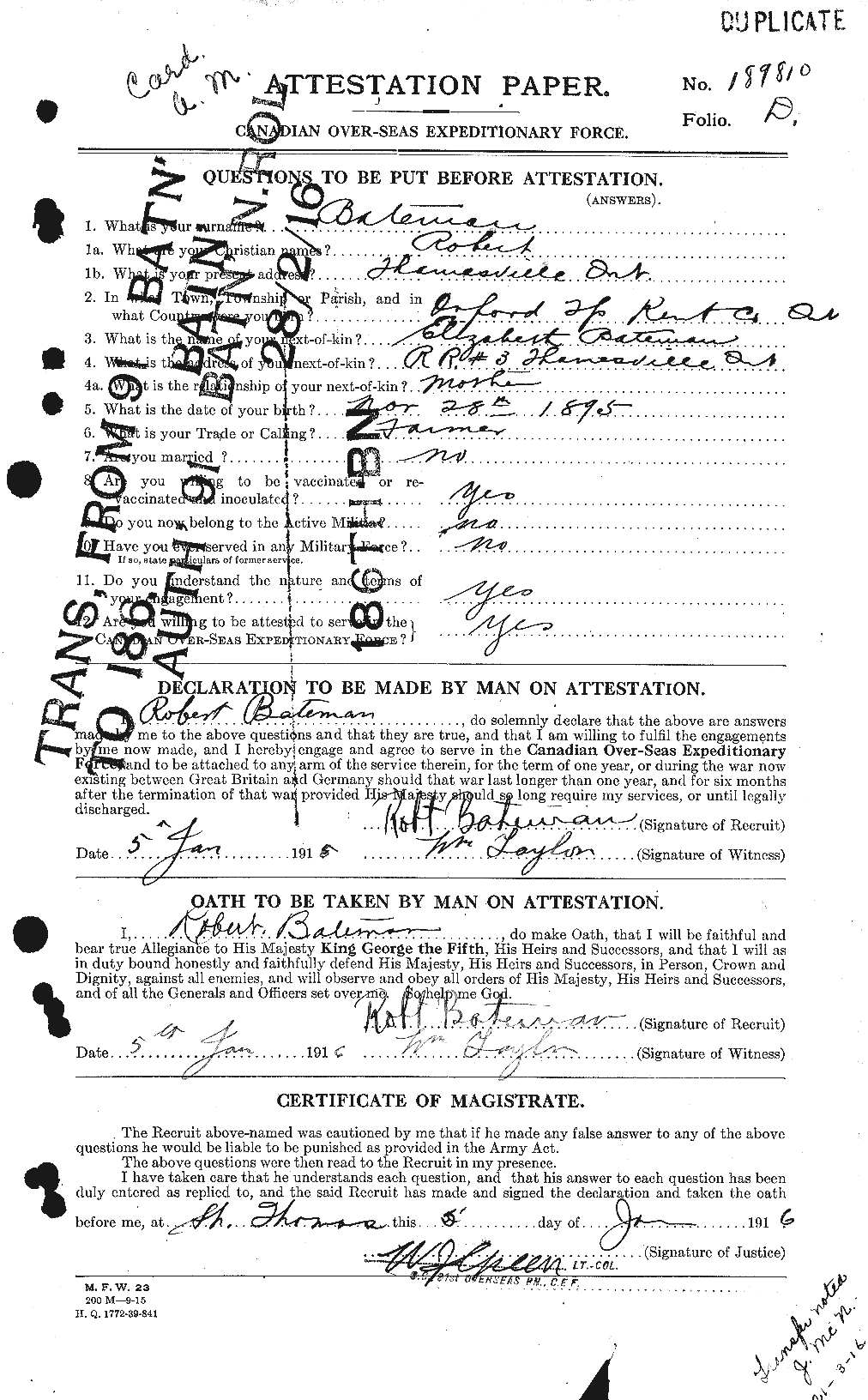 Personnel Records of the First World War - CEF 227980a