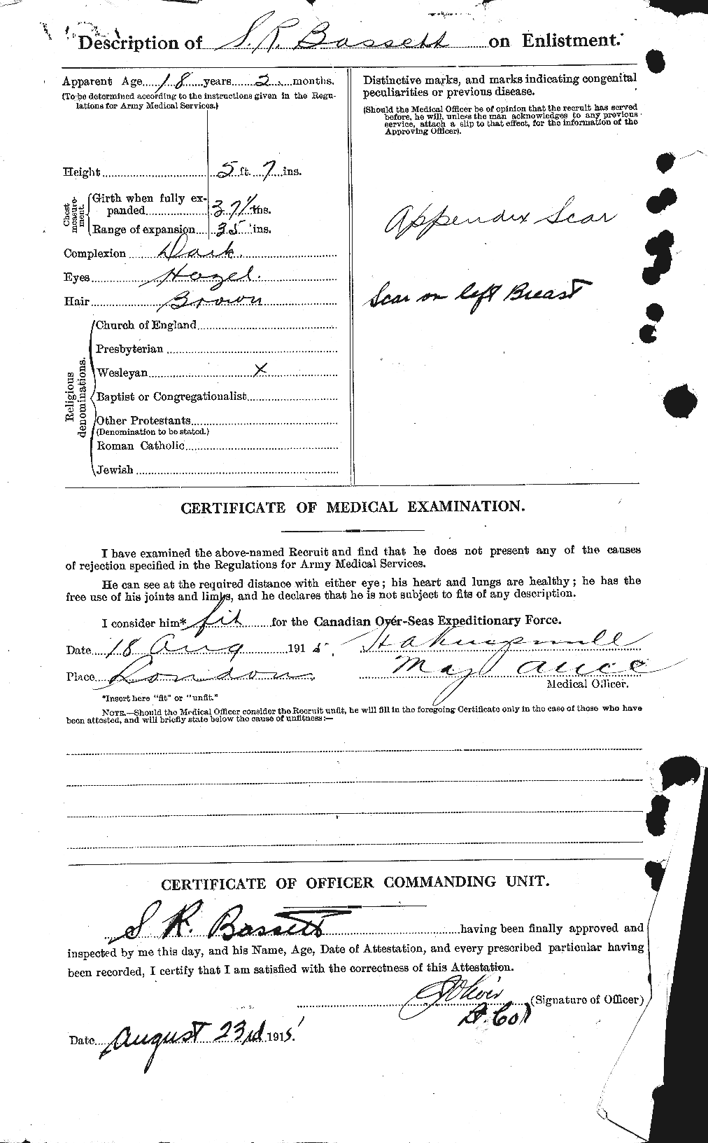 Personnel Records of the First World War - CEF 228331b
