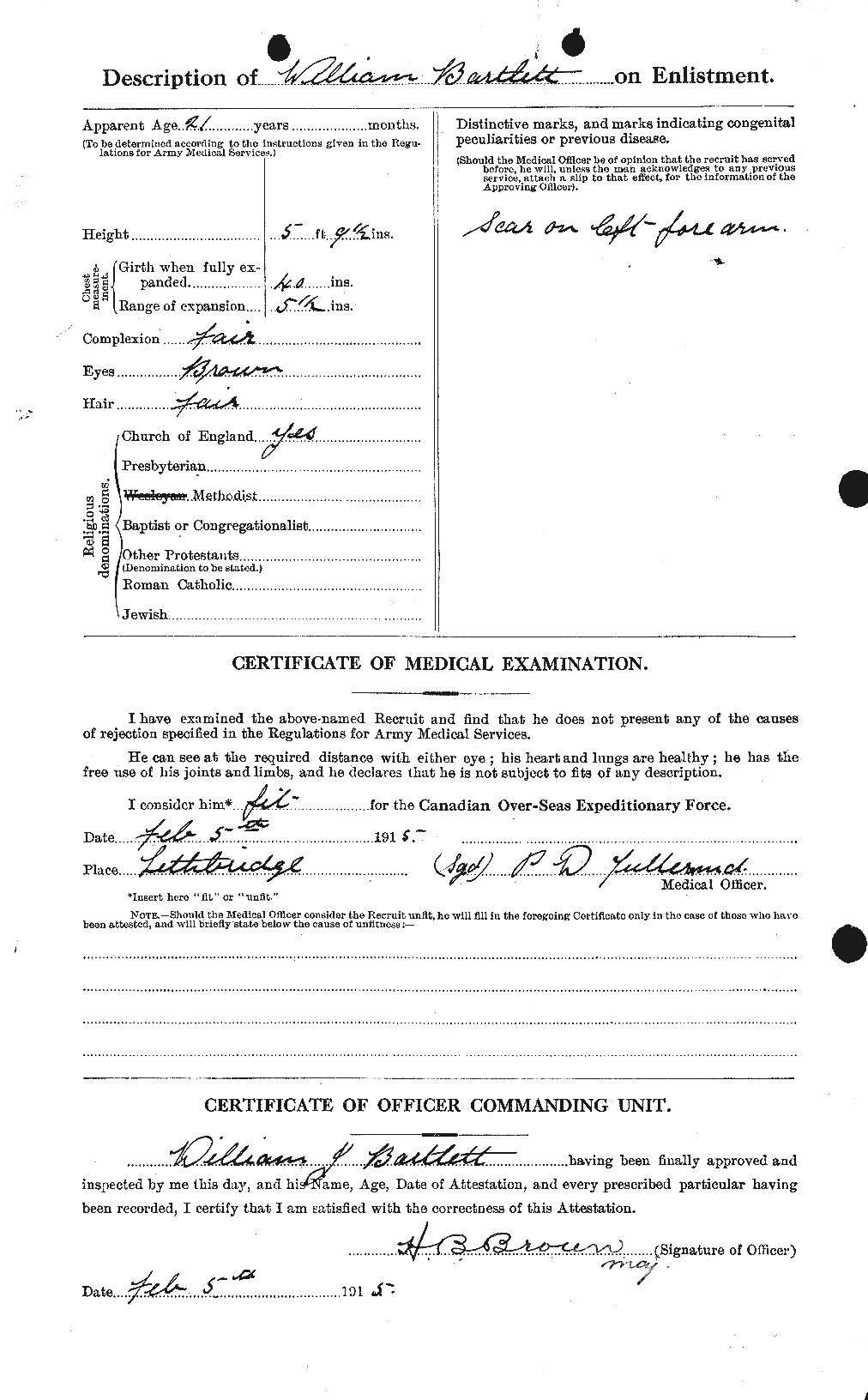 Personnel Records of the First World War - CEF 229357b