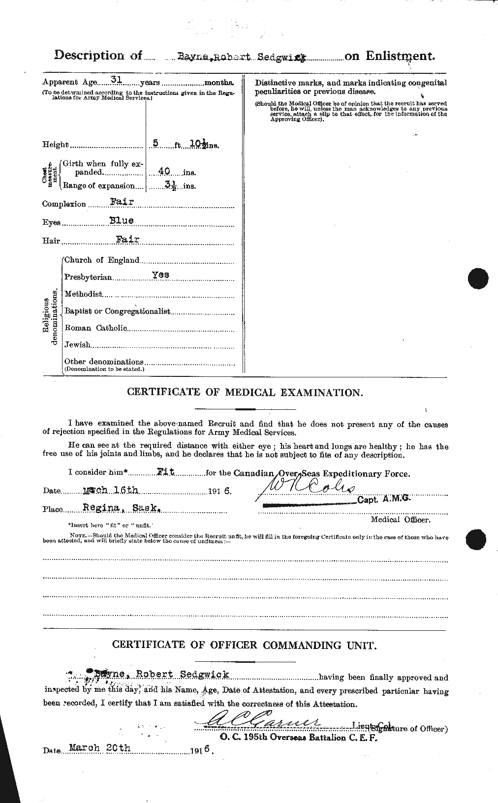 Personnel Records of the First World War - CEF 229774b