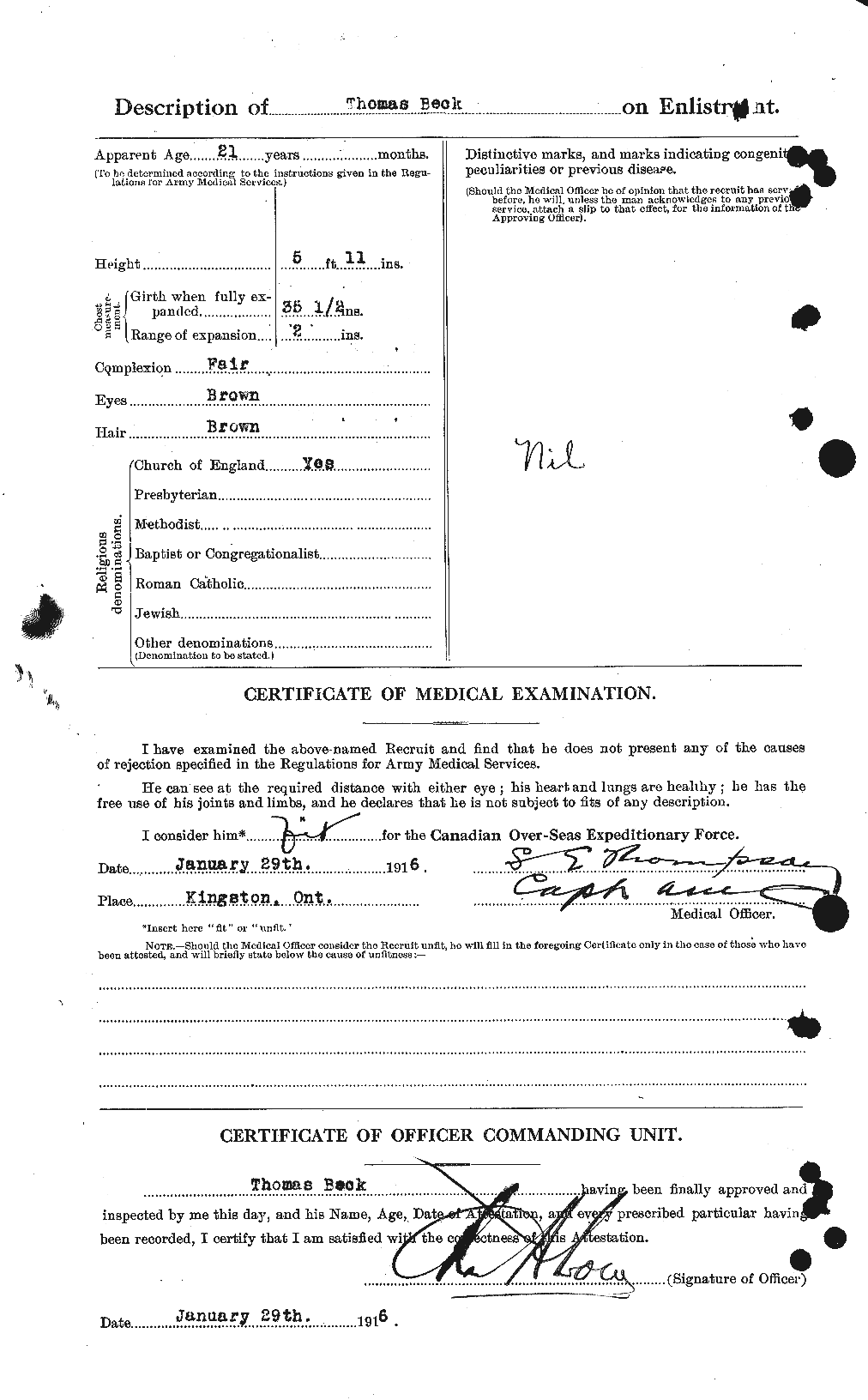Personnel Records of the First World War - CEF 232228b