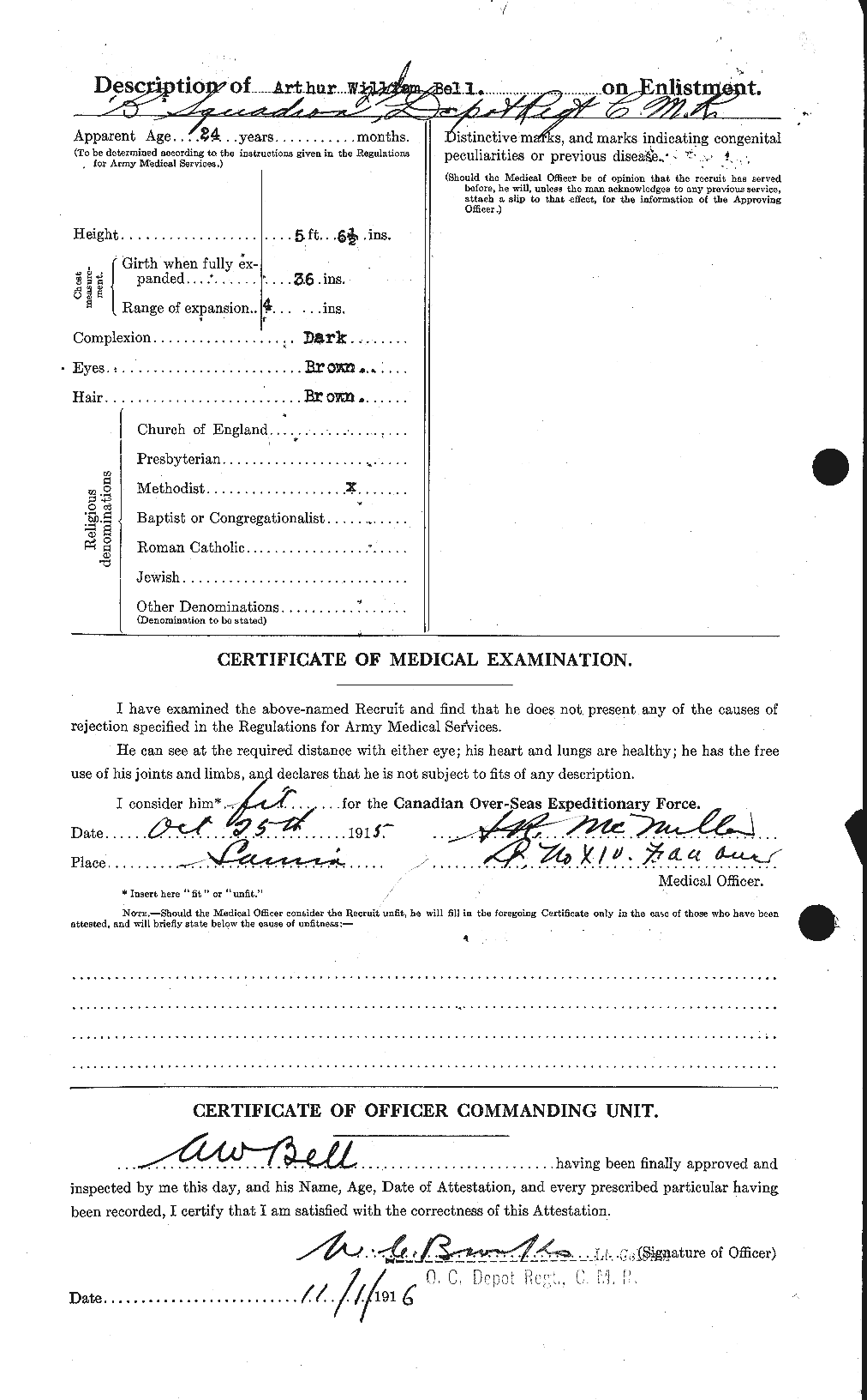 Personnel Records of the First World War - CEF 233898b