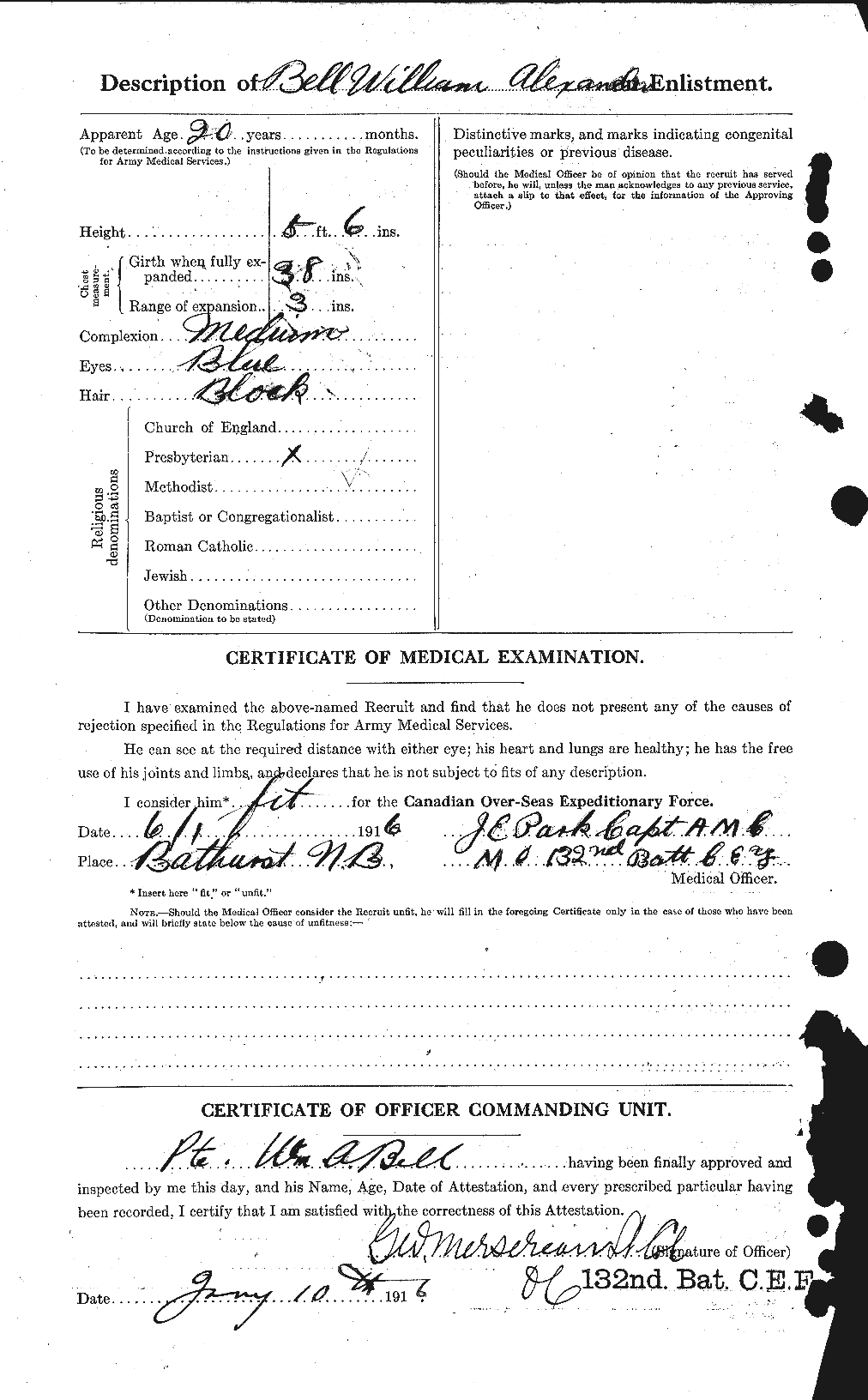 Personnel Records of the First World War - CEF 234859b