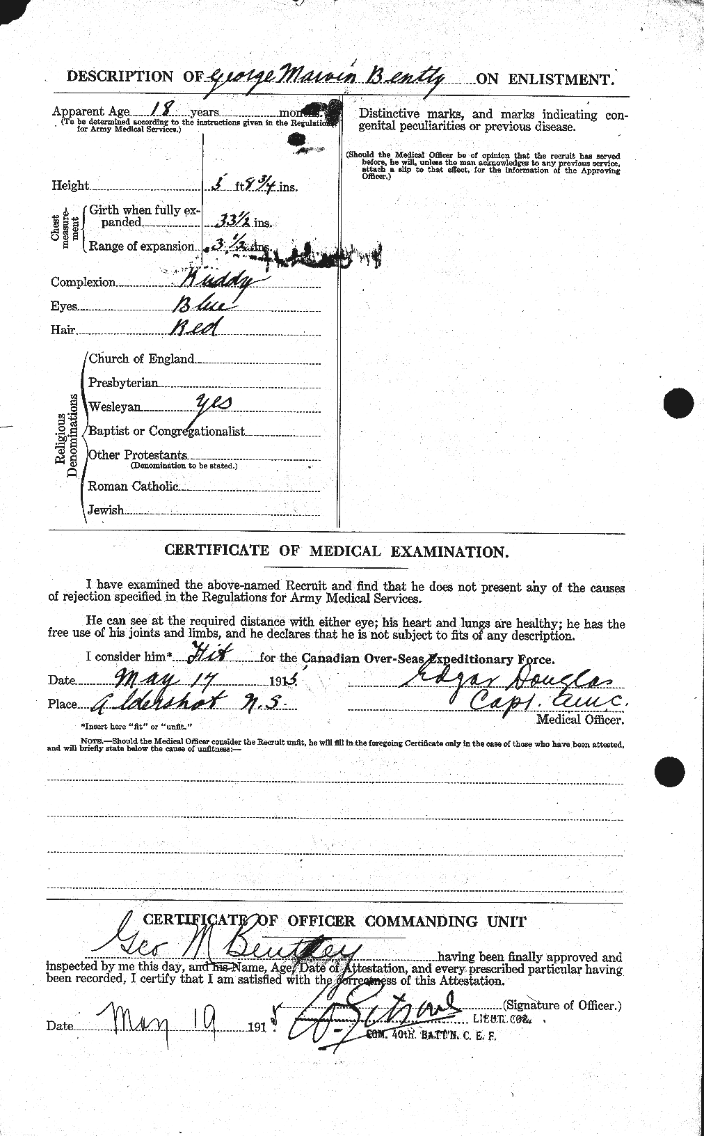 Personnel Records of the First World War - CEF 237916b