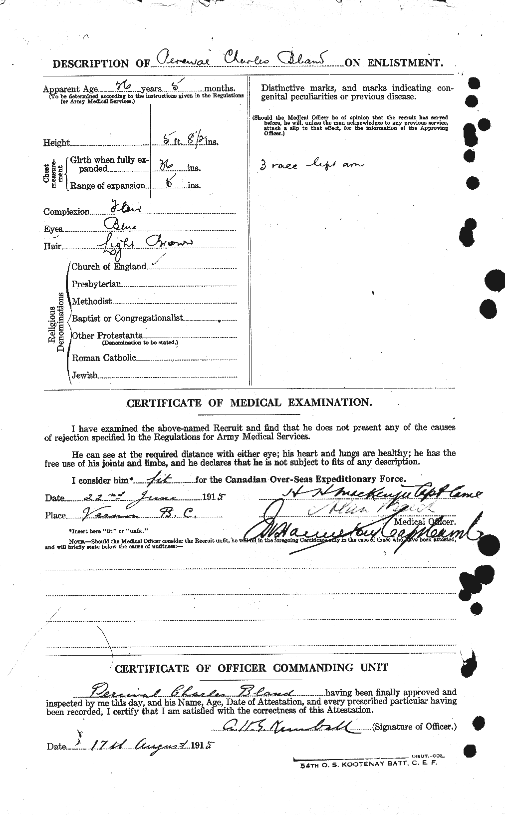 Personnel Records of the First World War - CEF 240656b