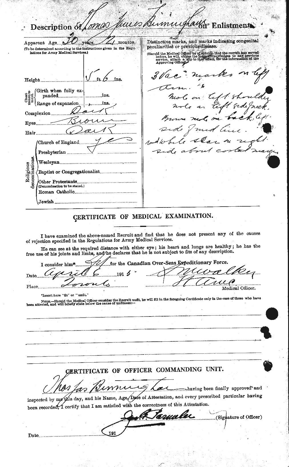 Personnel Records of the First World War - CEF 243945b