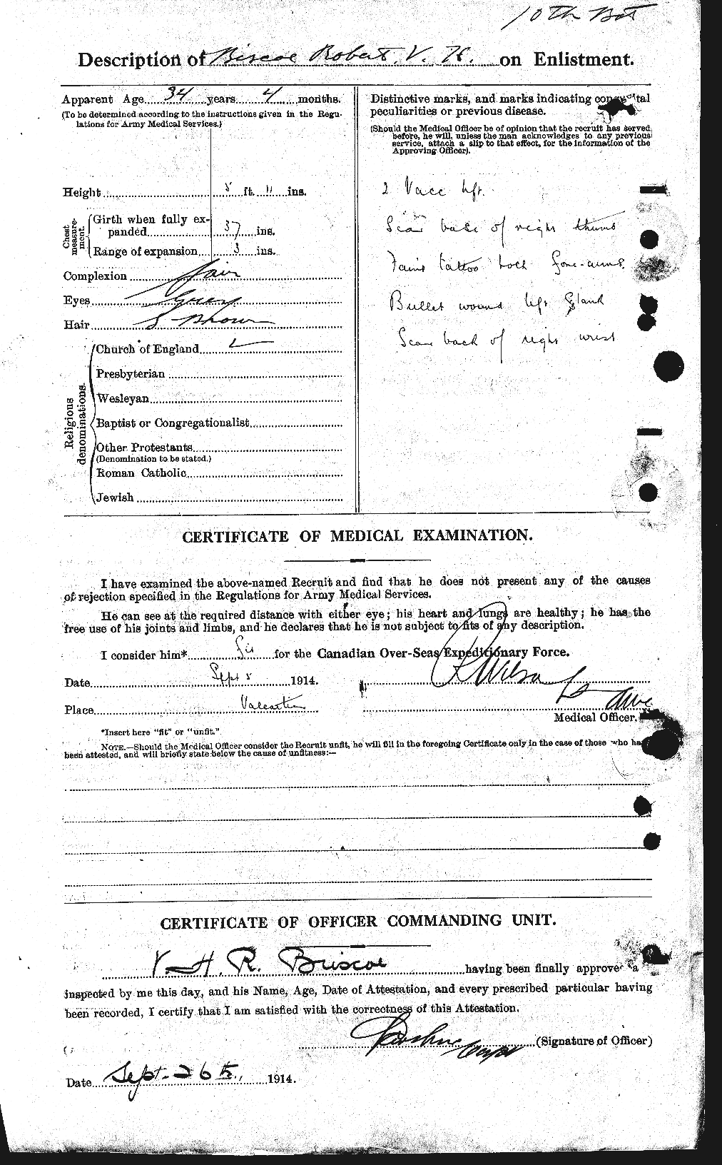 Personnel Records of the First World War - CEF 244132b