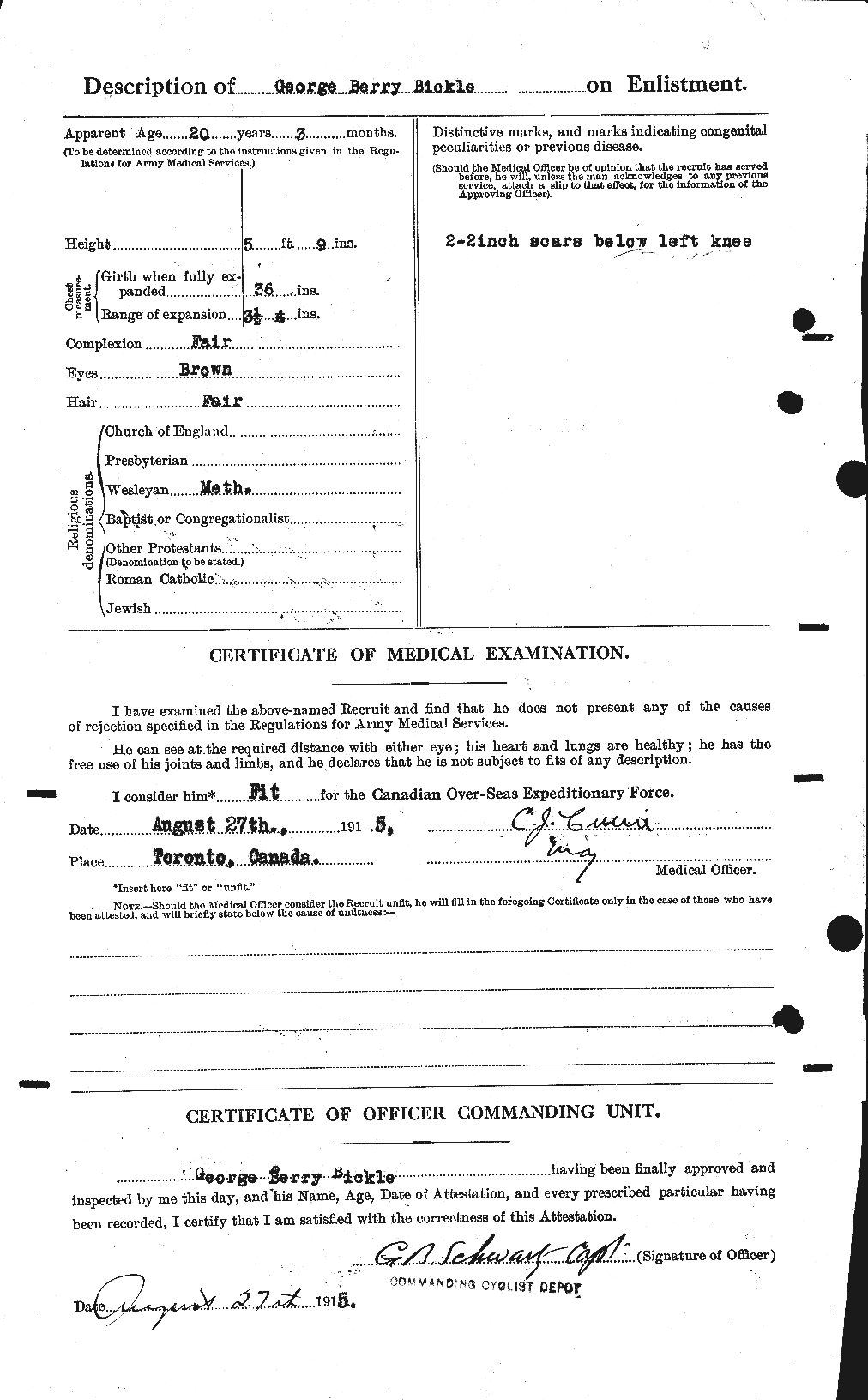 Personnel Records of the First World War - CEF 244897b