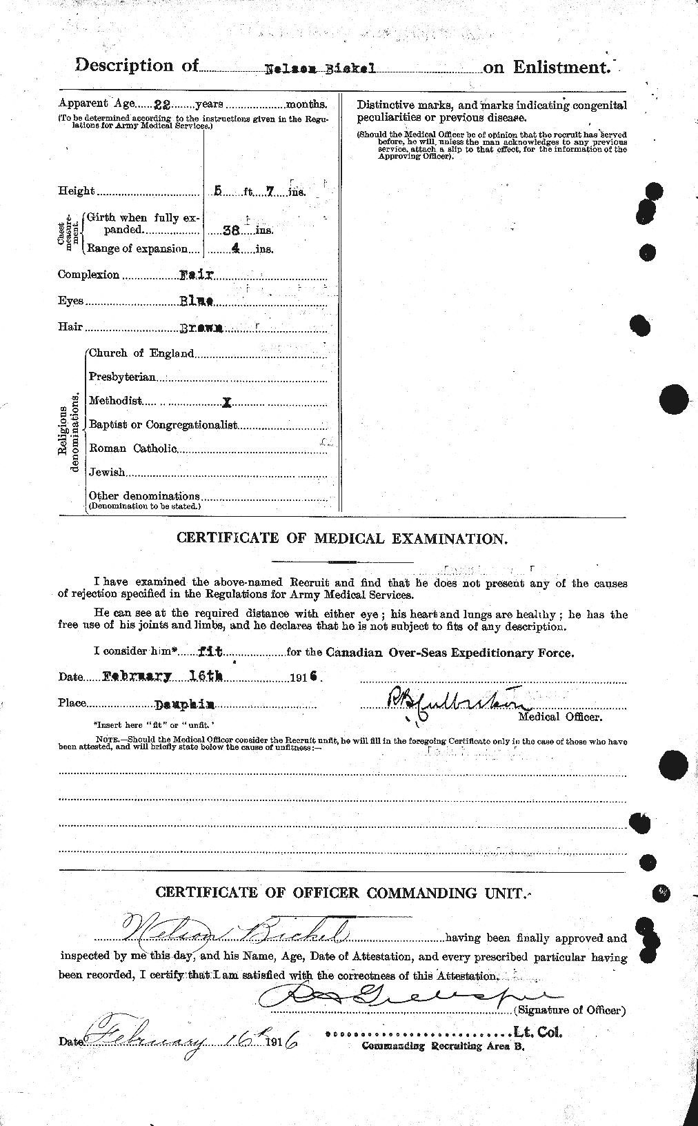 Personnel Records of the First World War - CEF 244976b