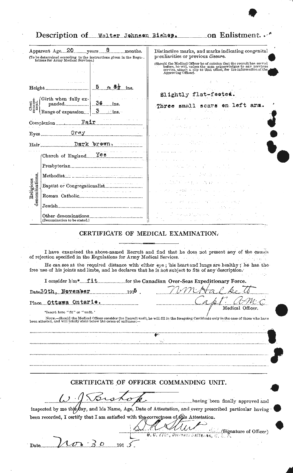 Personnel Records of the First World War - CEF 245622b