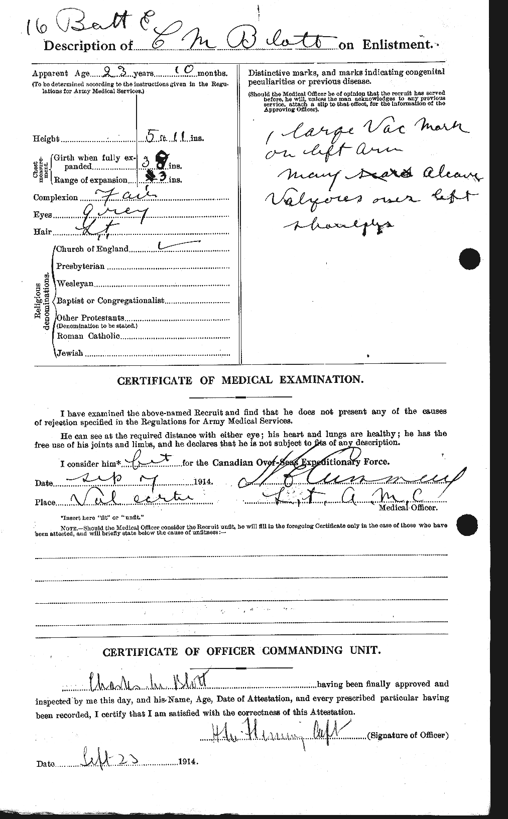 Personnel Records of the First World War - CEF 247364b