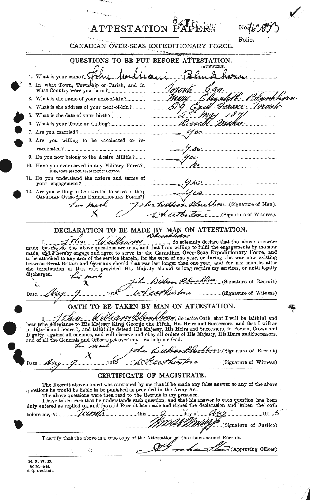 Personnel Records of the First World War - CEF 247980a