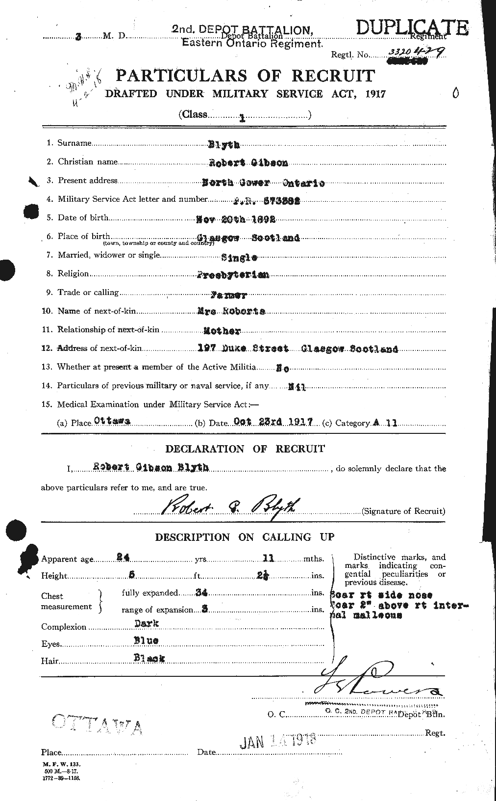 Personnel Records of the First World War - CEF 249096a