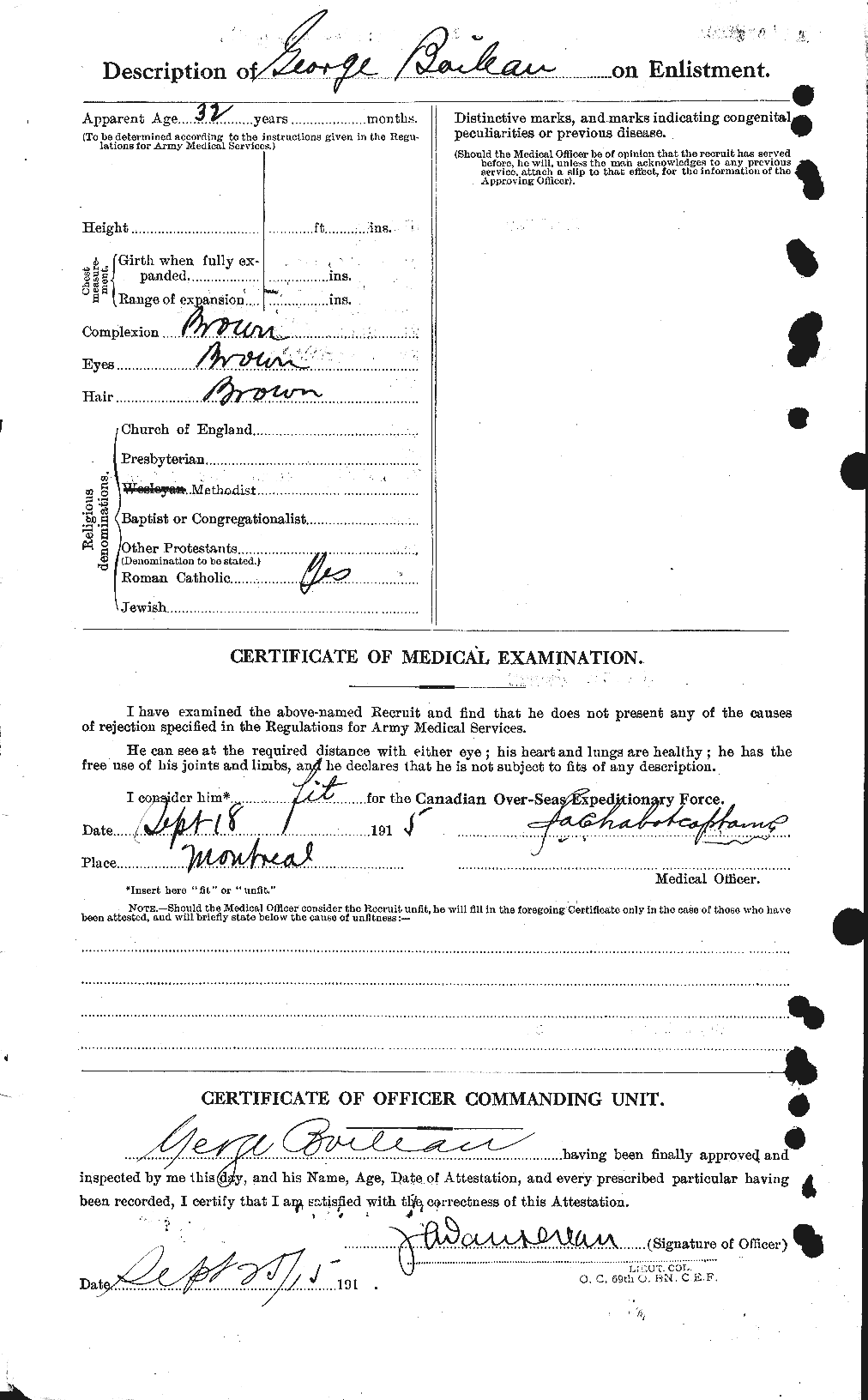 Personnel Records of the First World War - CEF 249338b