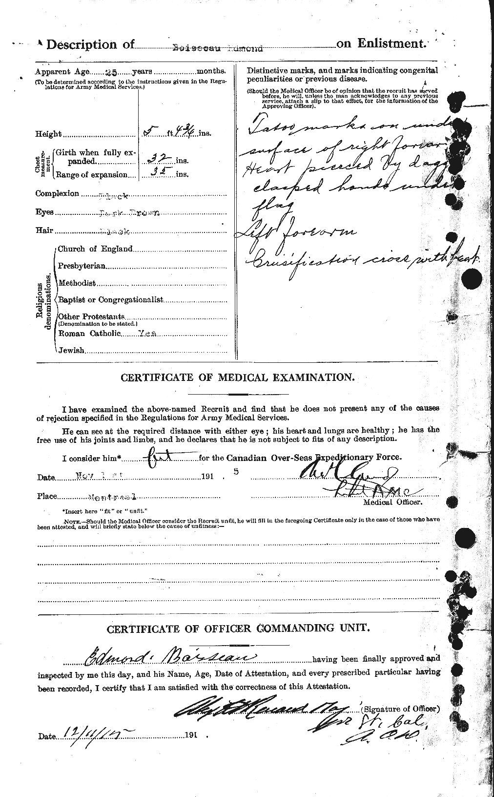 Personnel Records of the First World War - CEF 249435b